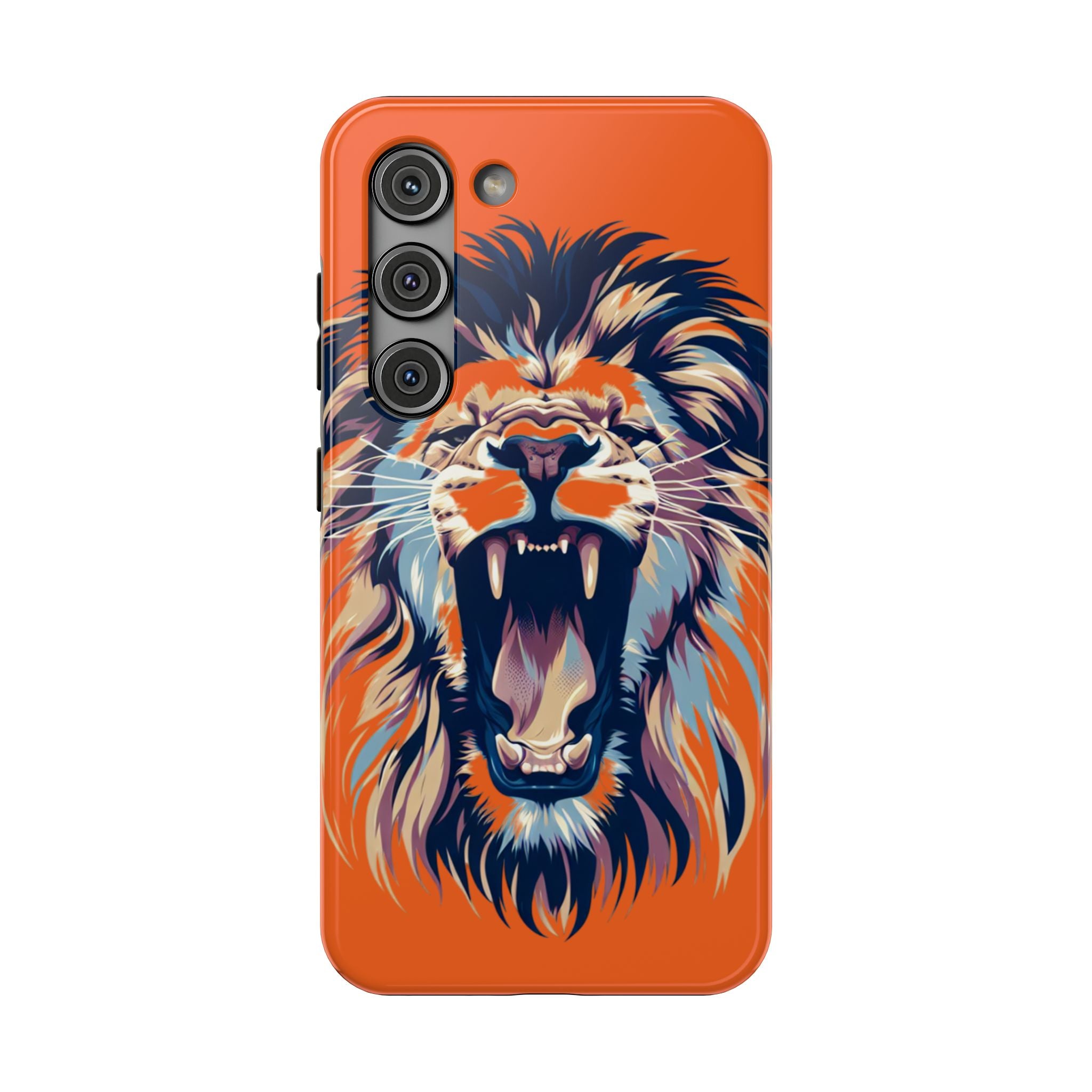 Wild Roar Lion Impact Resistant Phone Case