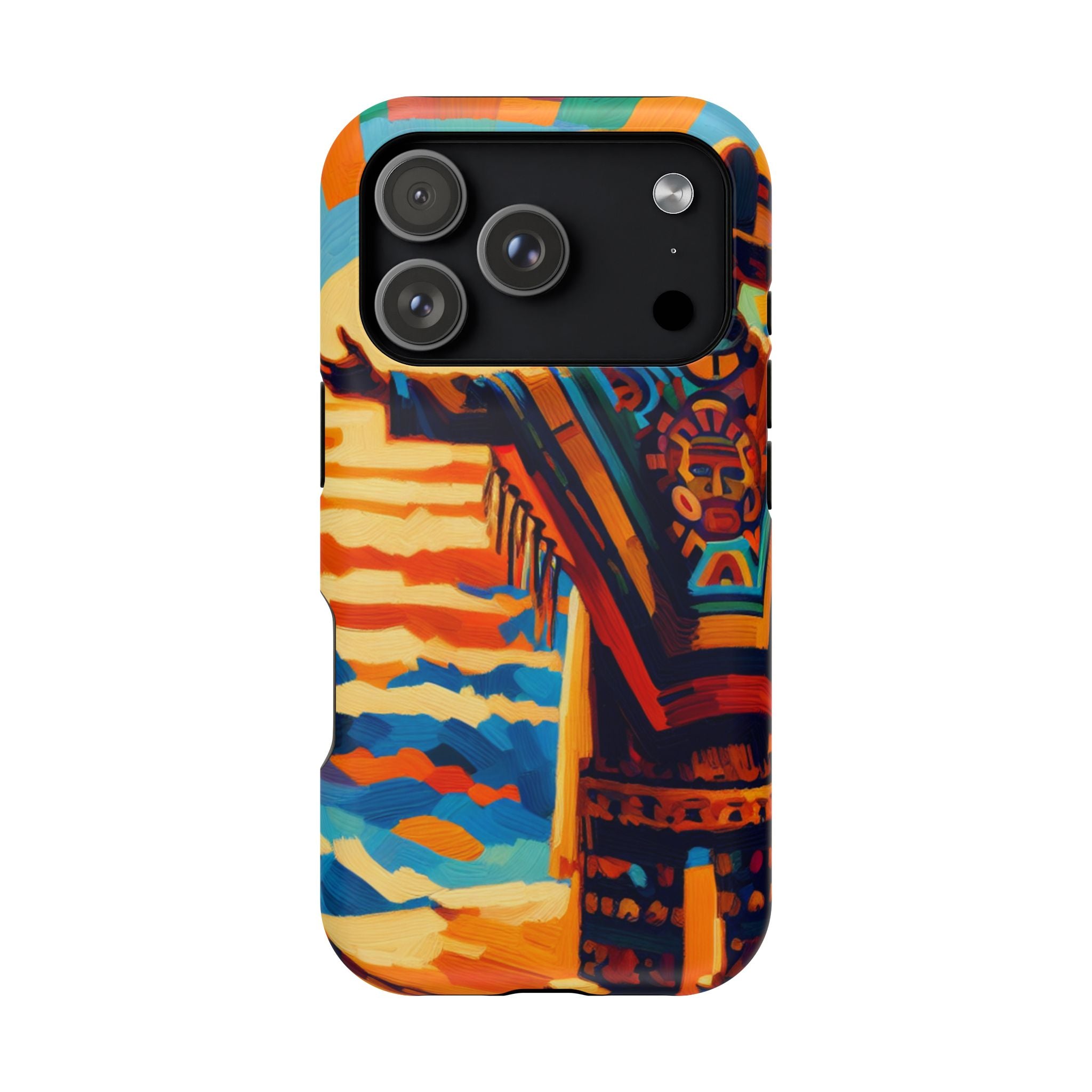 Impact Resistant Phone Case Sombrero Man Art