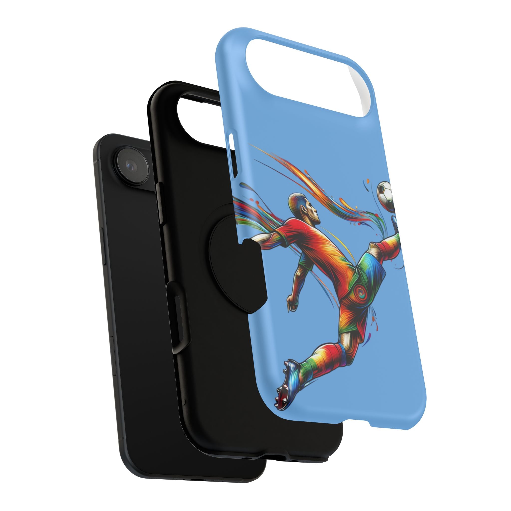 Soccer Art Impact Resistant Phone Case