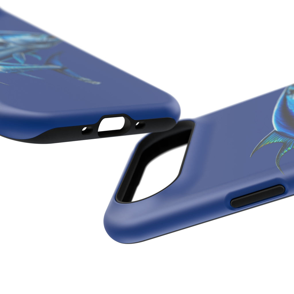 Impact Resistant Phone Case - Blue Fin
