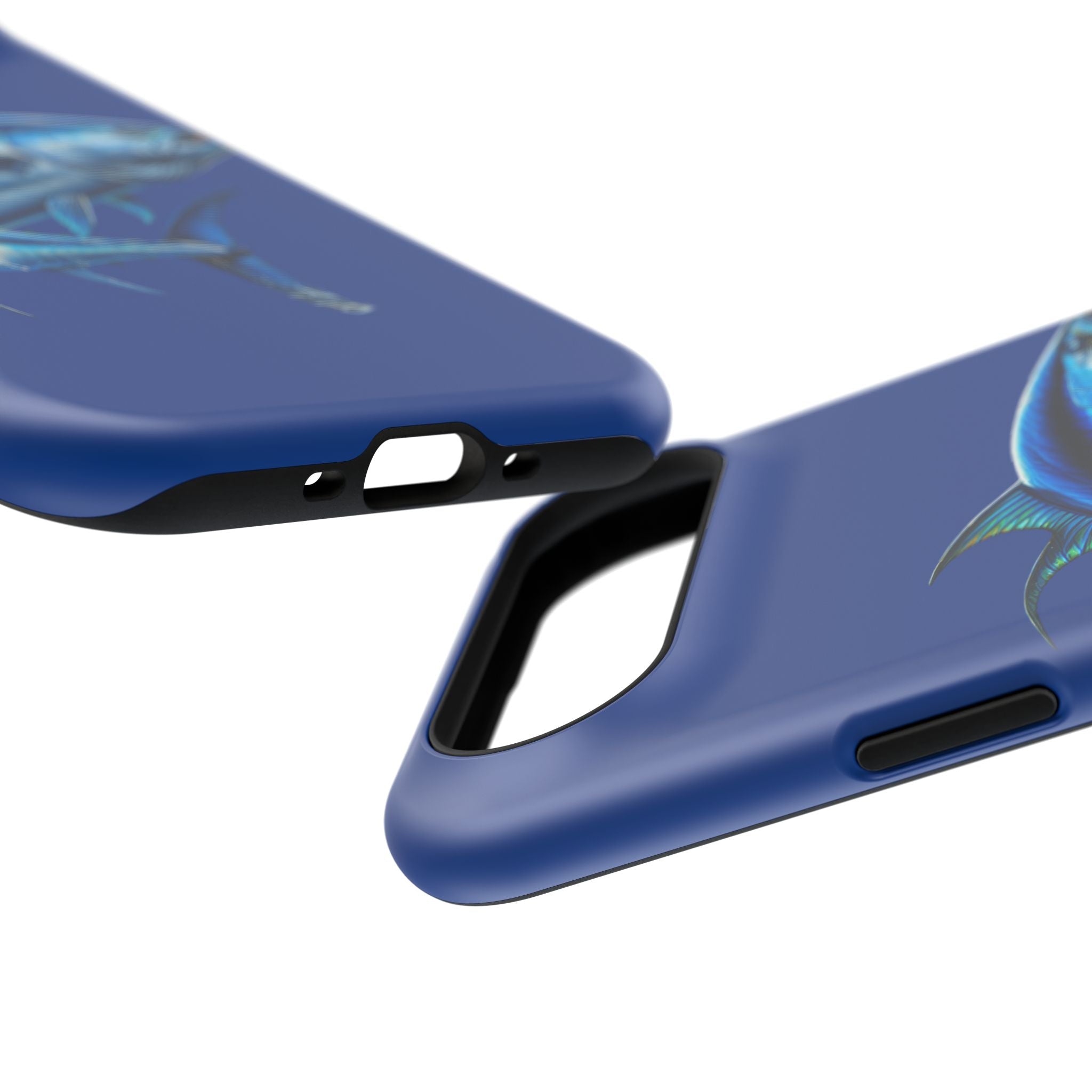 Impact Resistant Phone Case - Blue Fin