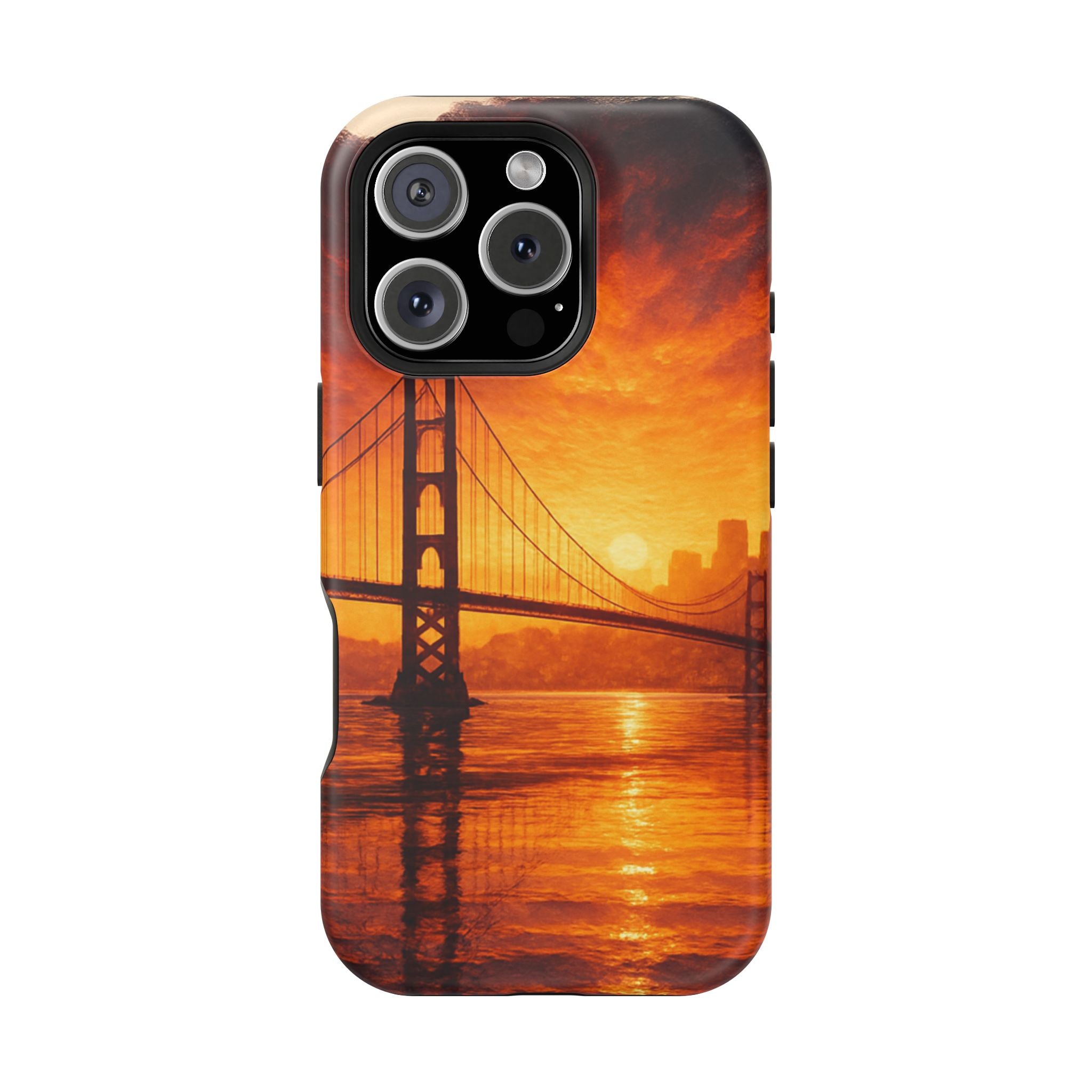 Golden Gate, Impact-Resistant iPhone Case