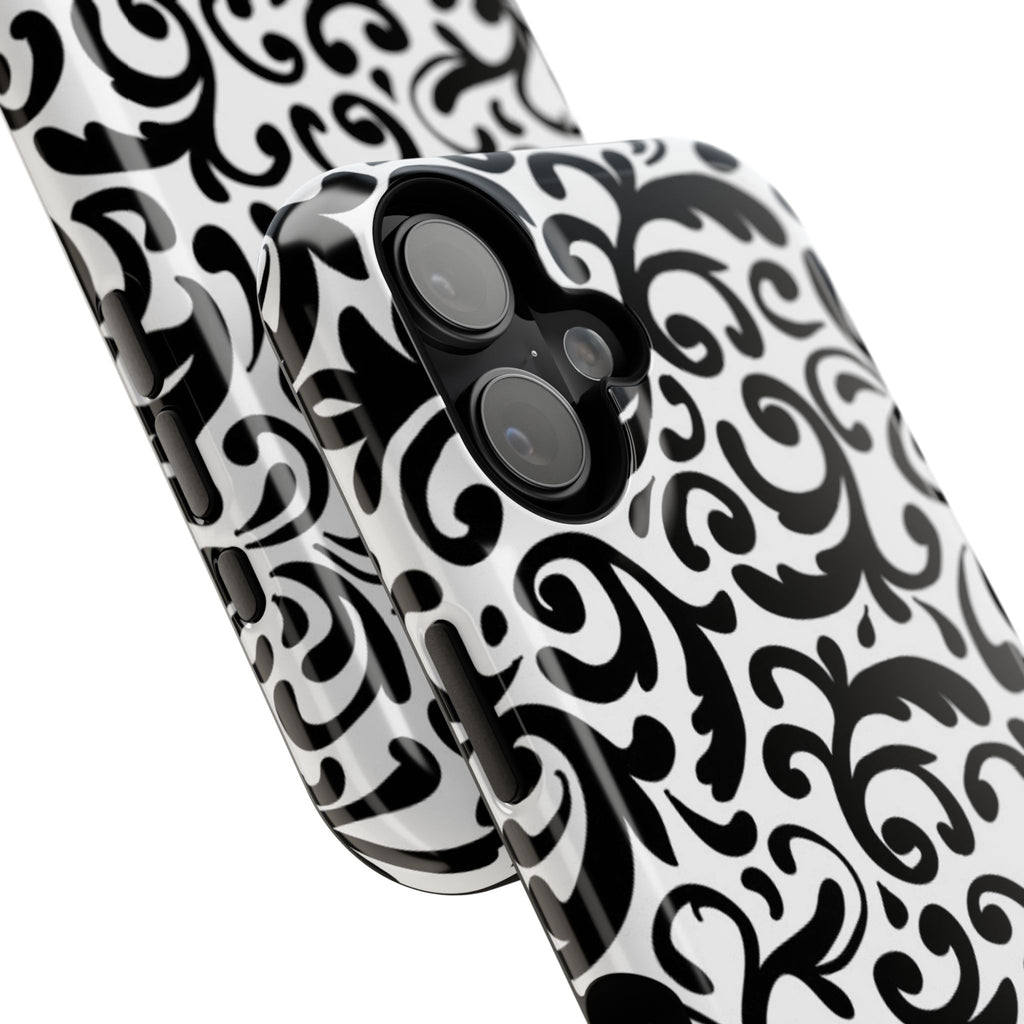 Stylish Black & White Design Phone Case