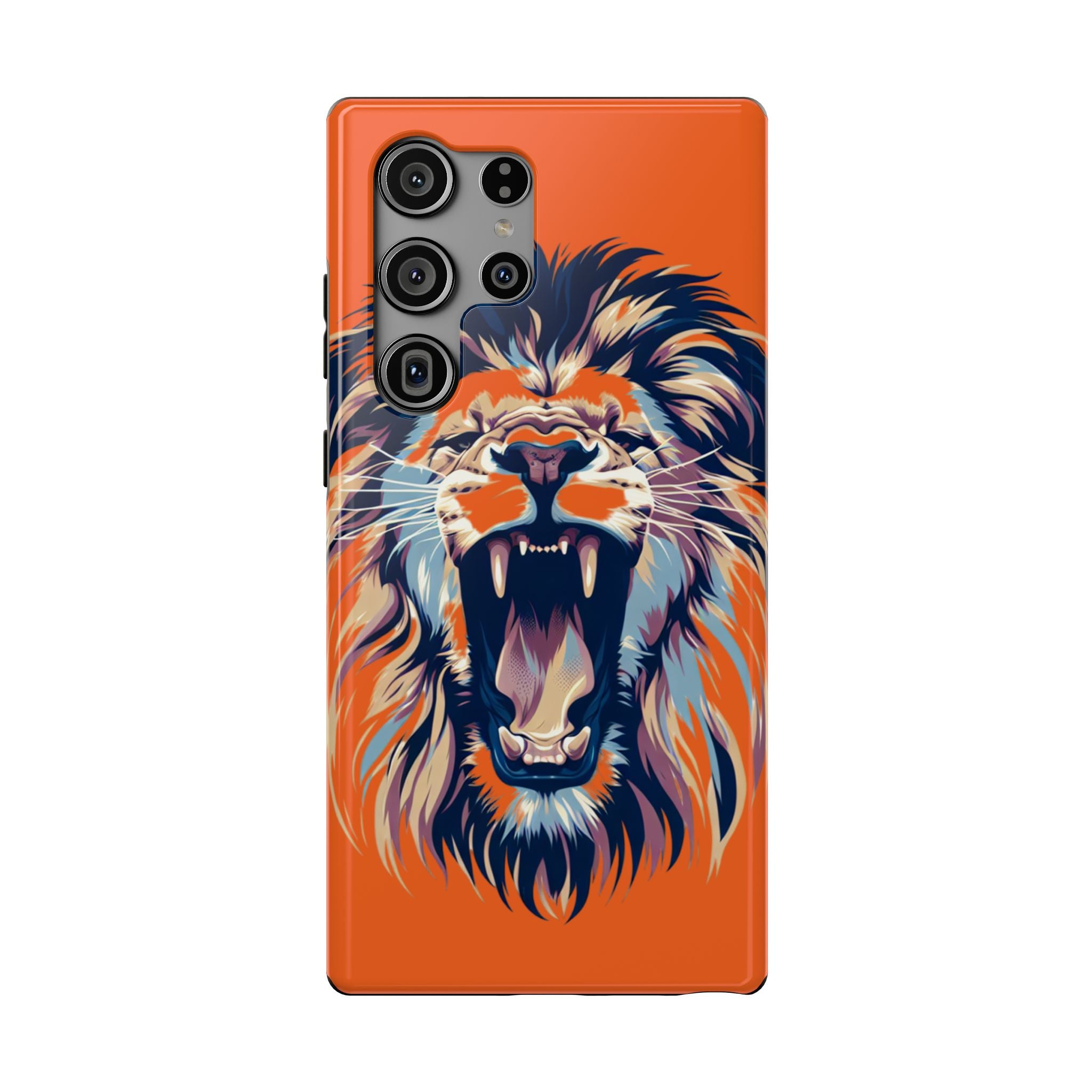 Wild Roar Lion Impact Resistant Phone Case