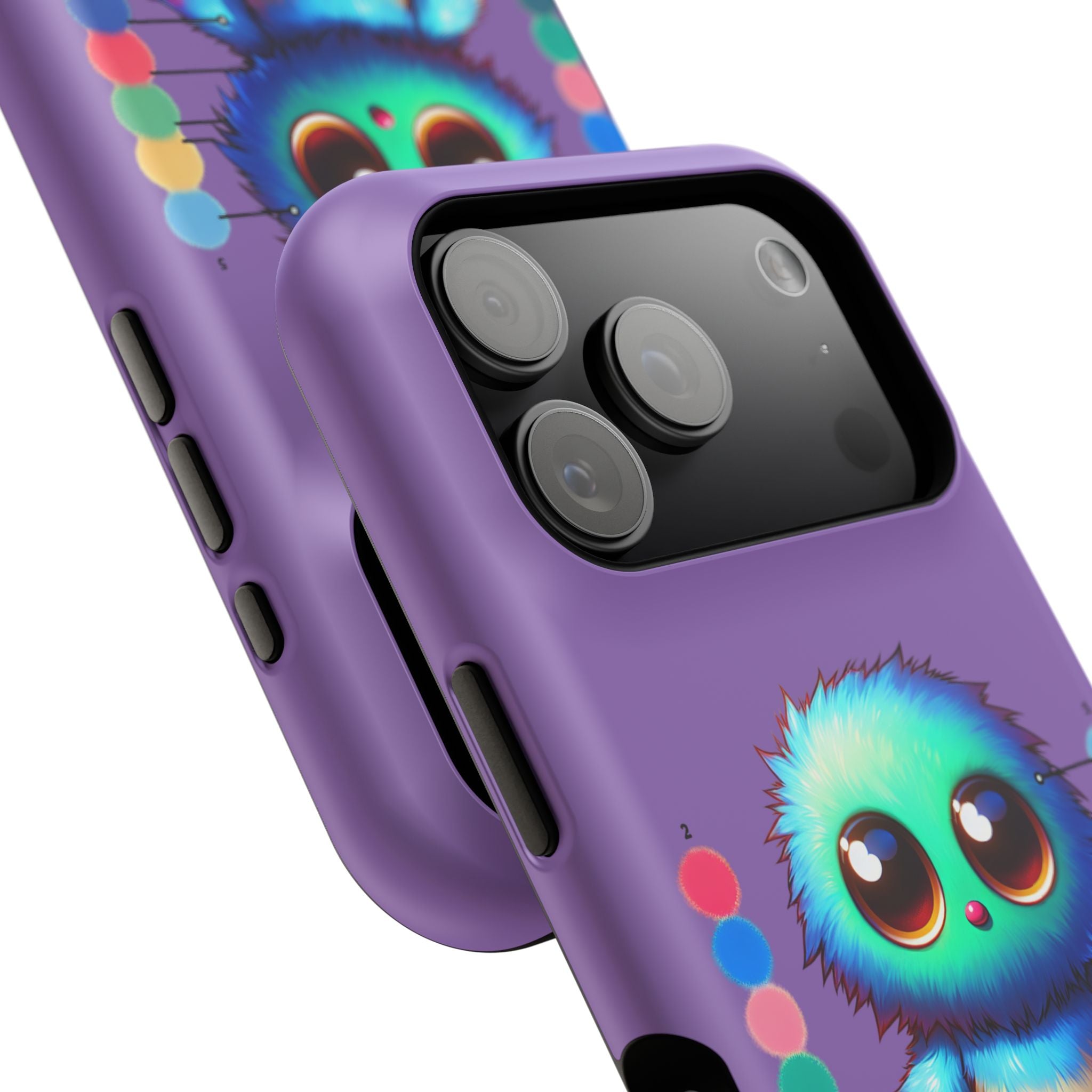 Colorful Cute Monster Impact Resistant Phone Case
