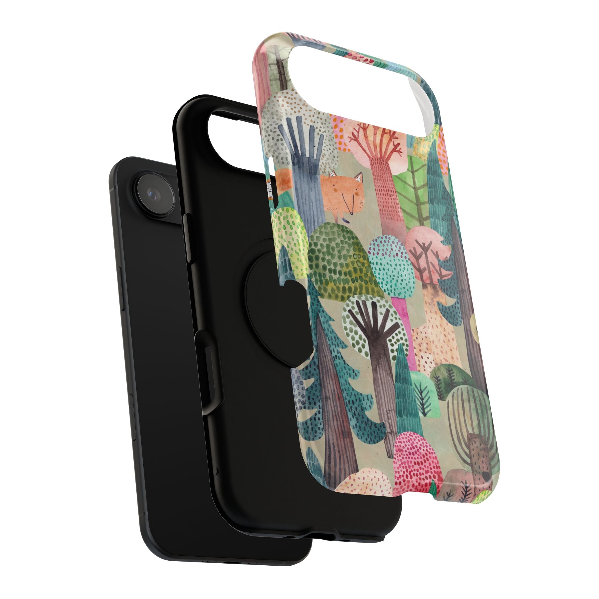 Whimsical Forest Phone Case - Impact-Resistant