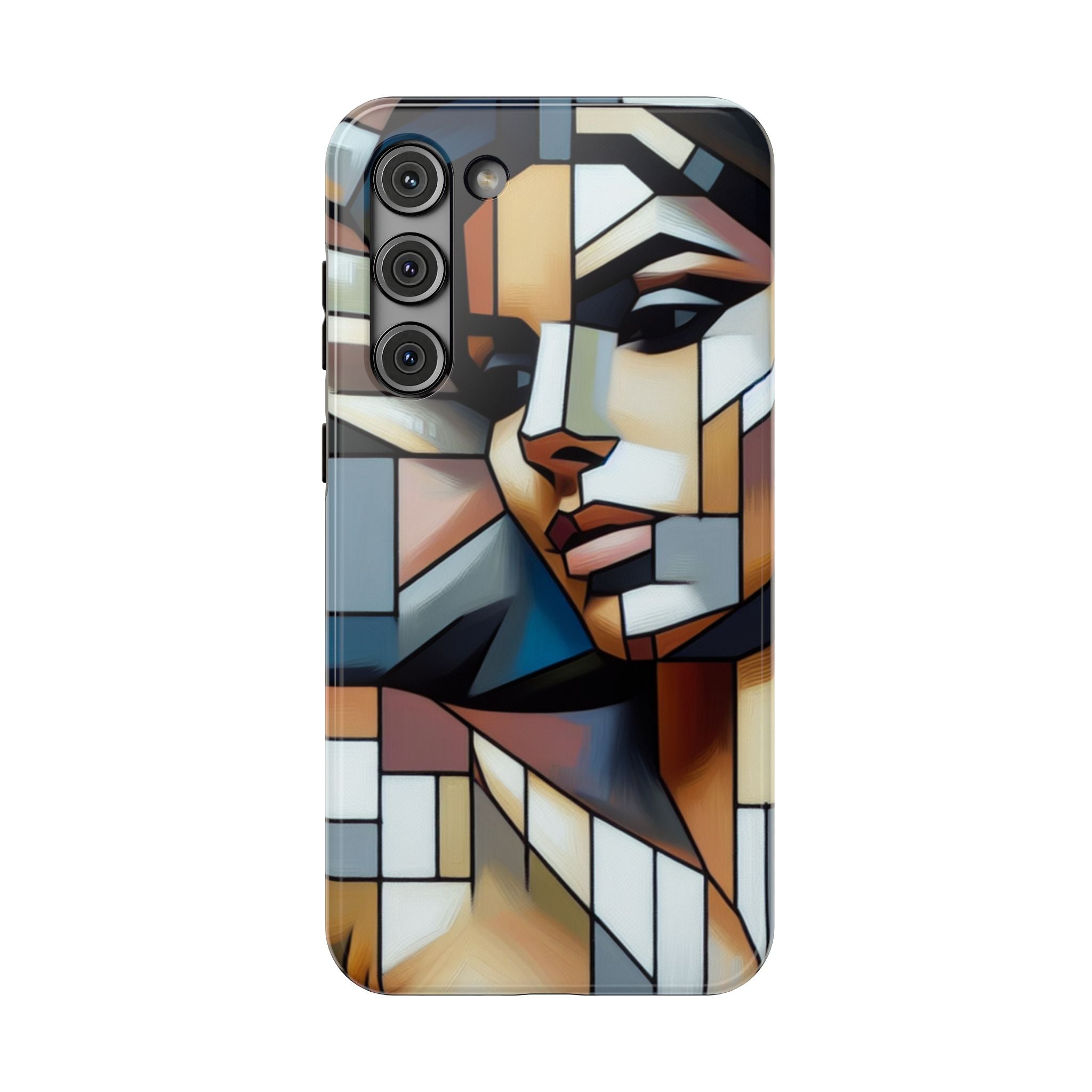 Impact Resistant Case - Woman Abstract Design