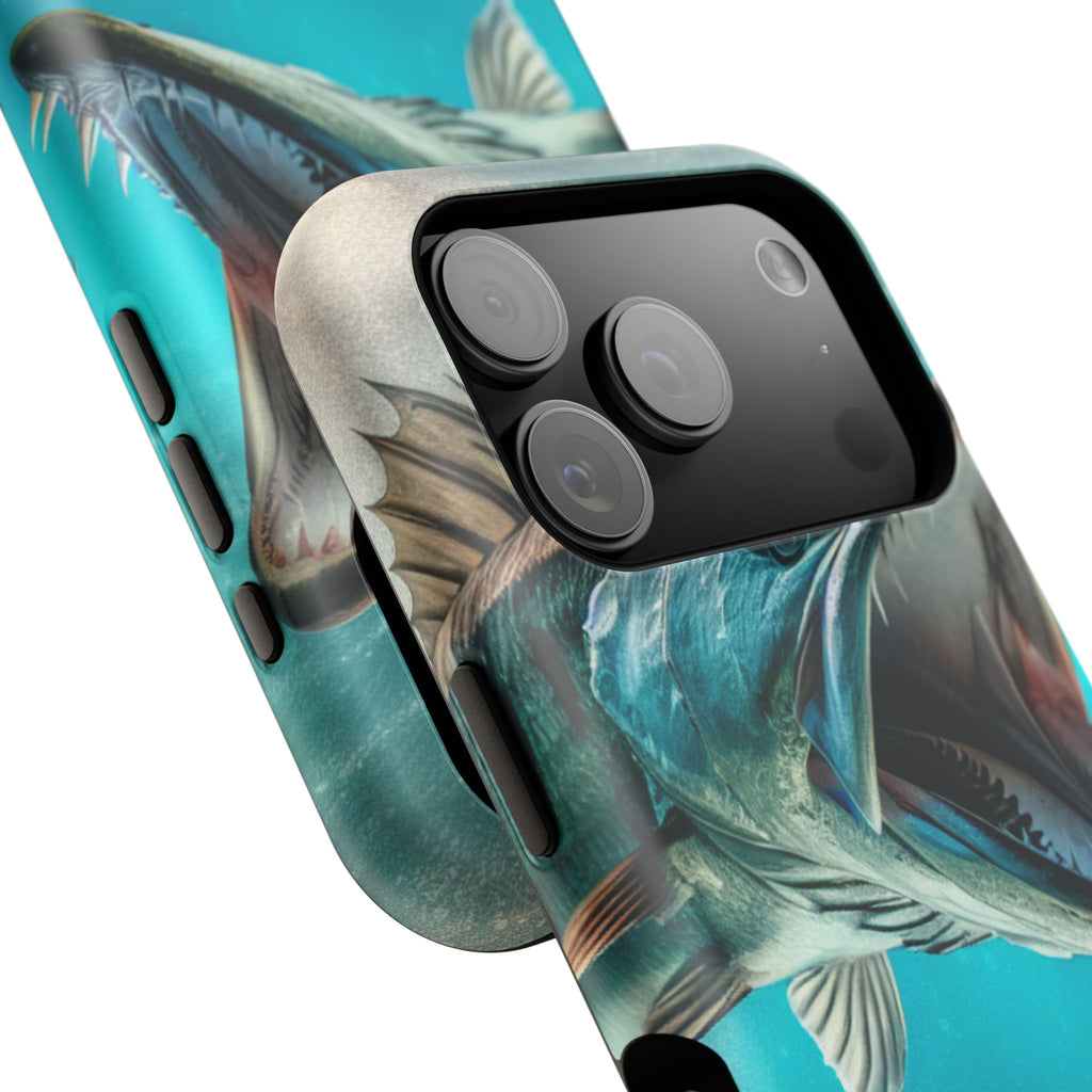 Phone Case — Realistic Barracuda Underwater Impact-Resistant Phone Case