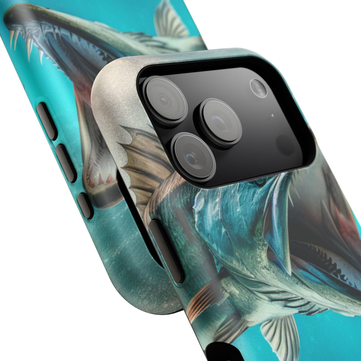 Phone Case — Realistic Barracuda Underwater Impact-Resistant Phone Case