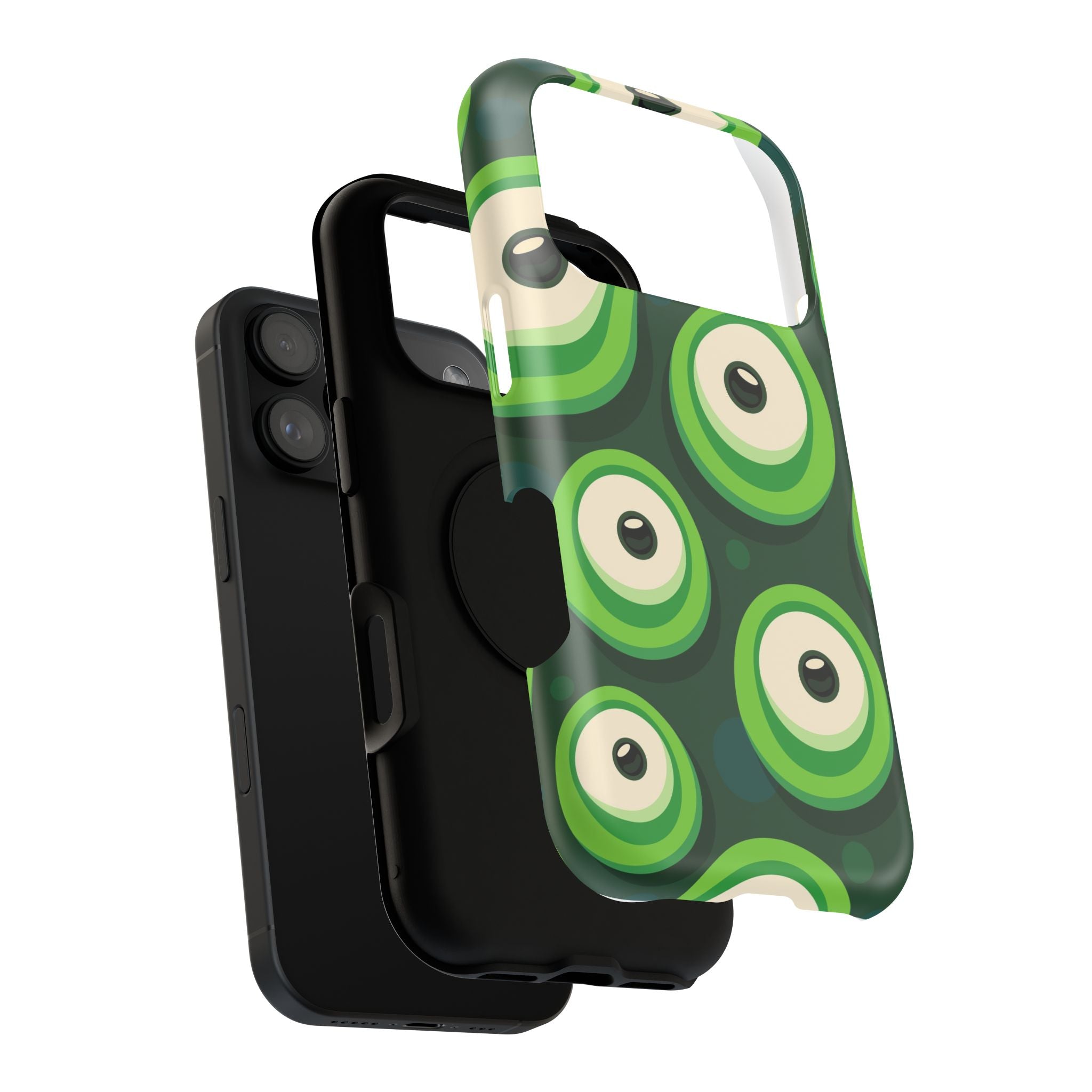 Whimsical Monster Phone Case, Impact-Resistant