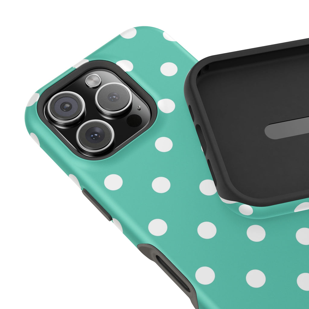 Polka Dot Phone Case - Impact-Resistant
