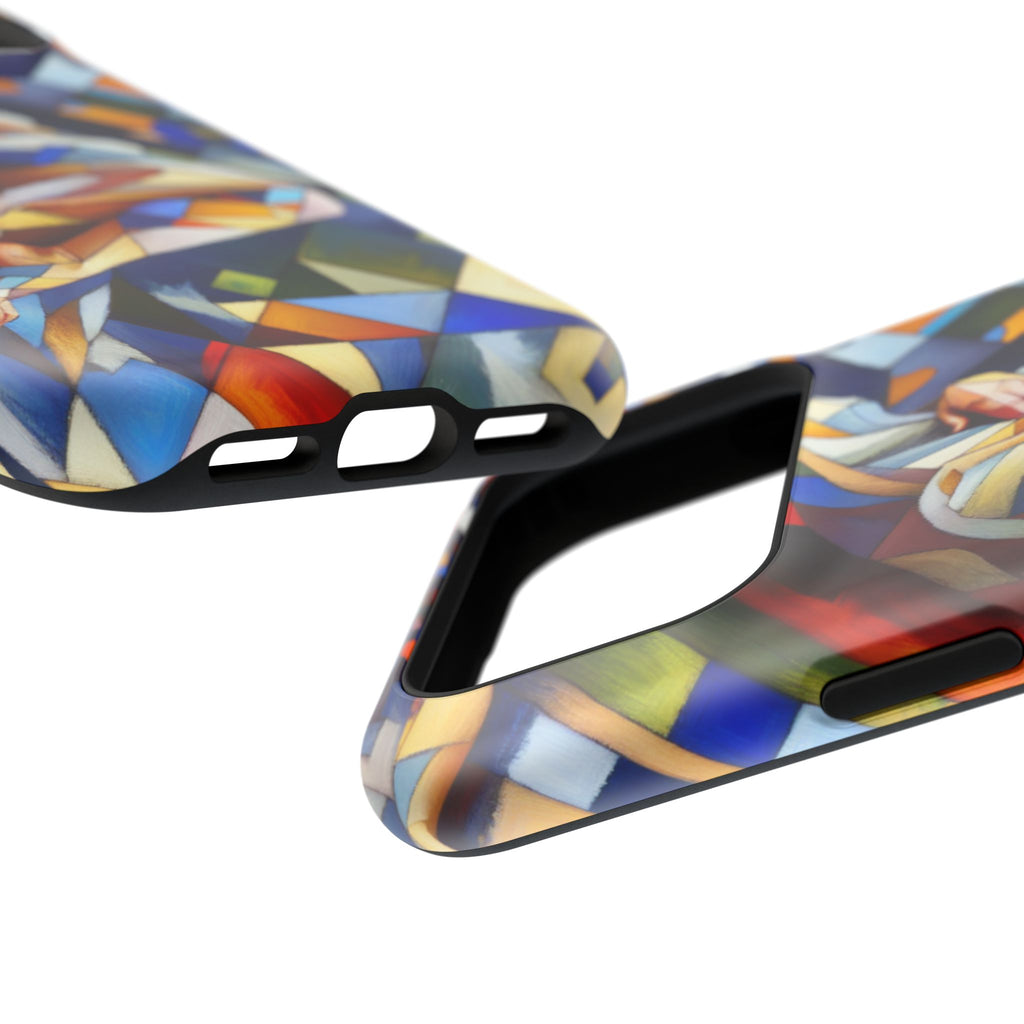 Impact Resistant Phone Case - Beautiful Woman Abstract Design