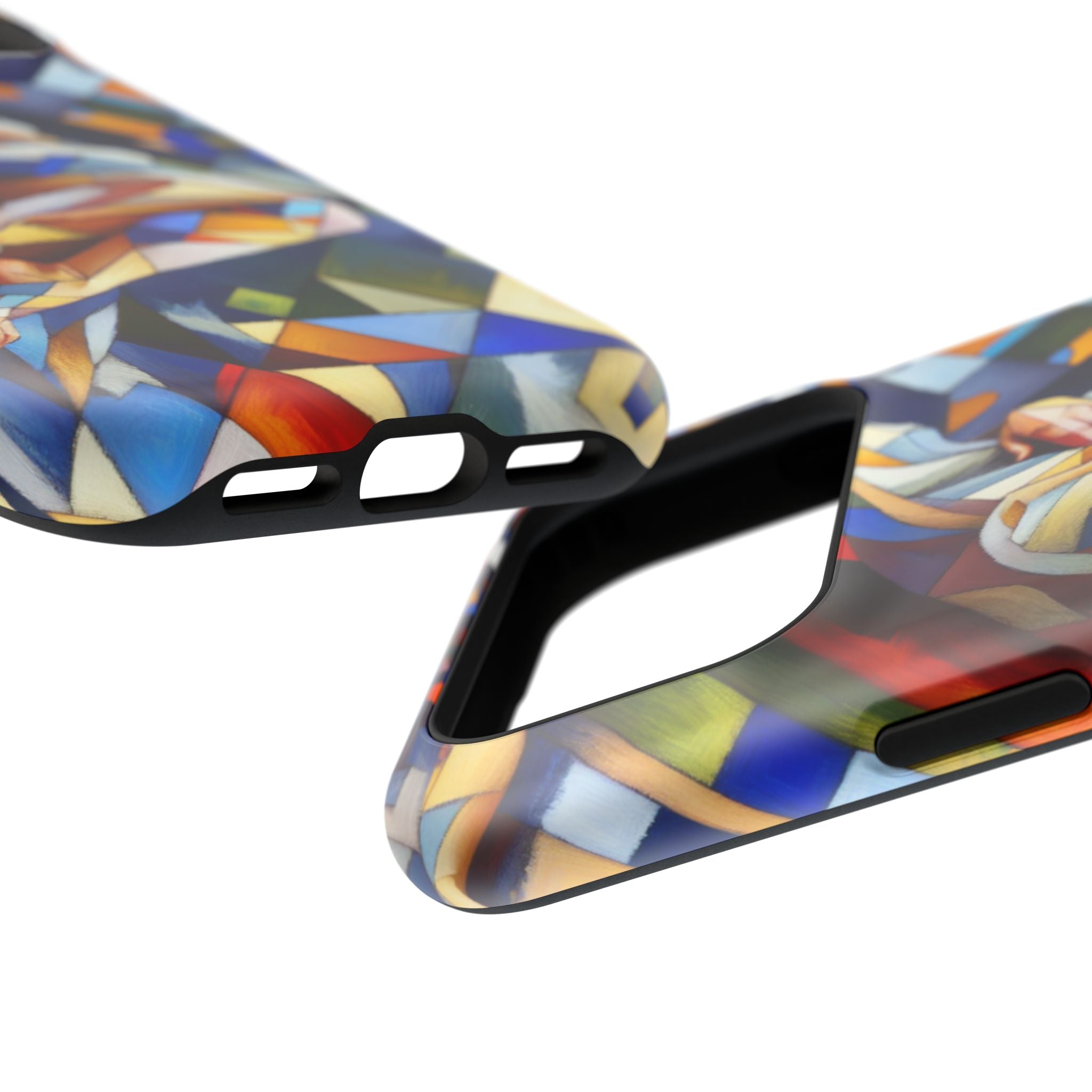 Impact Resistant Phone Case - Beautiful Woman Abstract Design