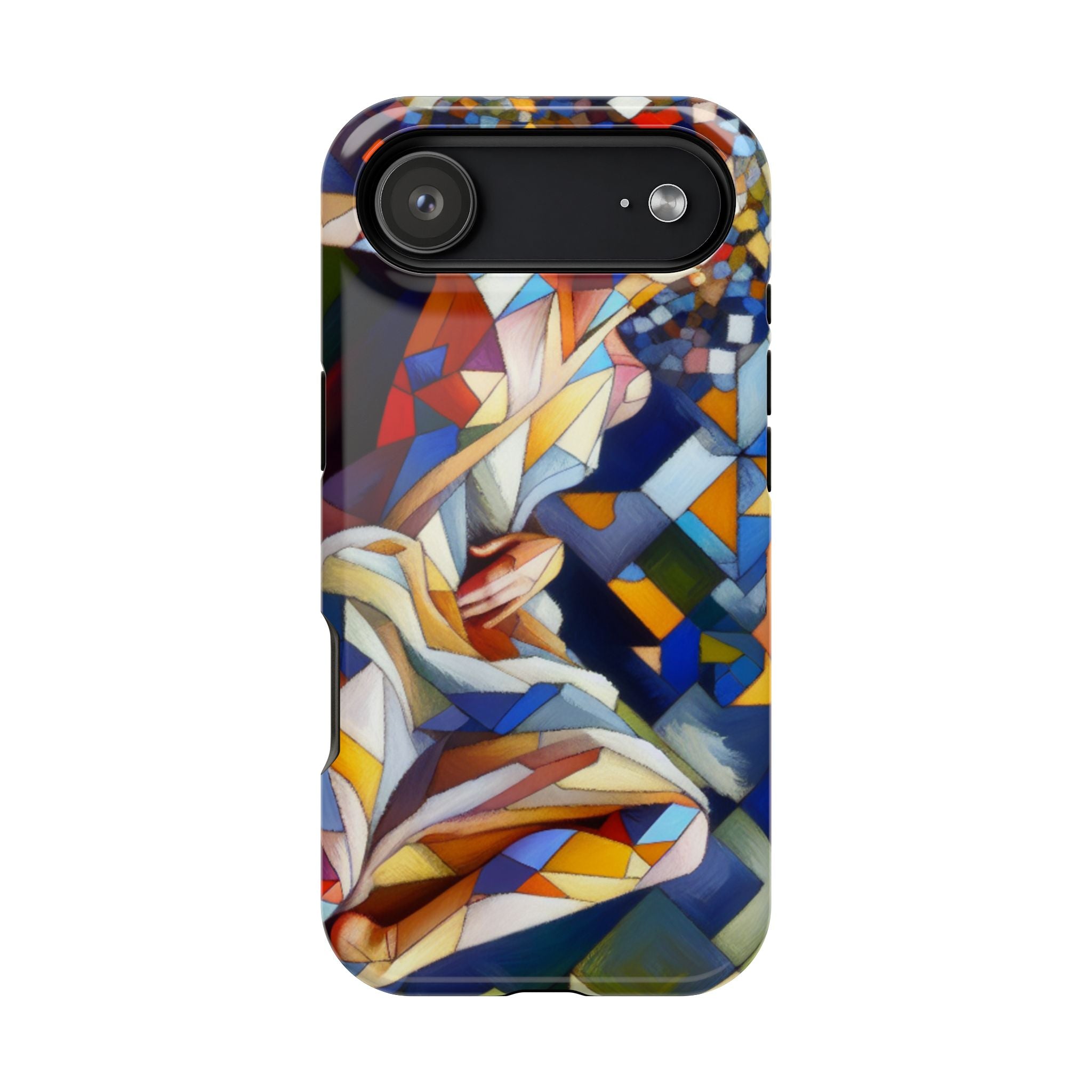 Impact Resistant Phone Case - Beautiful Woman Abstract Design Samsung