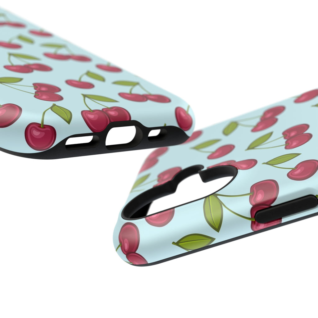 Cherry Pattern Phone Case, Cute Cherry