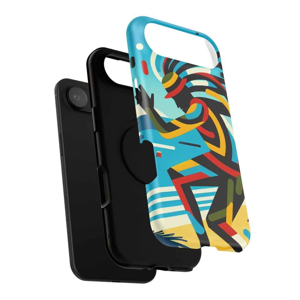 Vibrant Tribal Runner Impact Resistant Phone Case