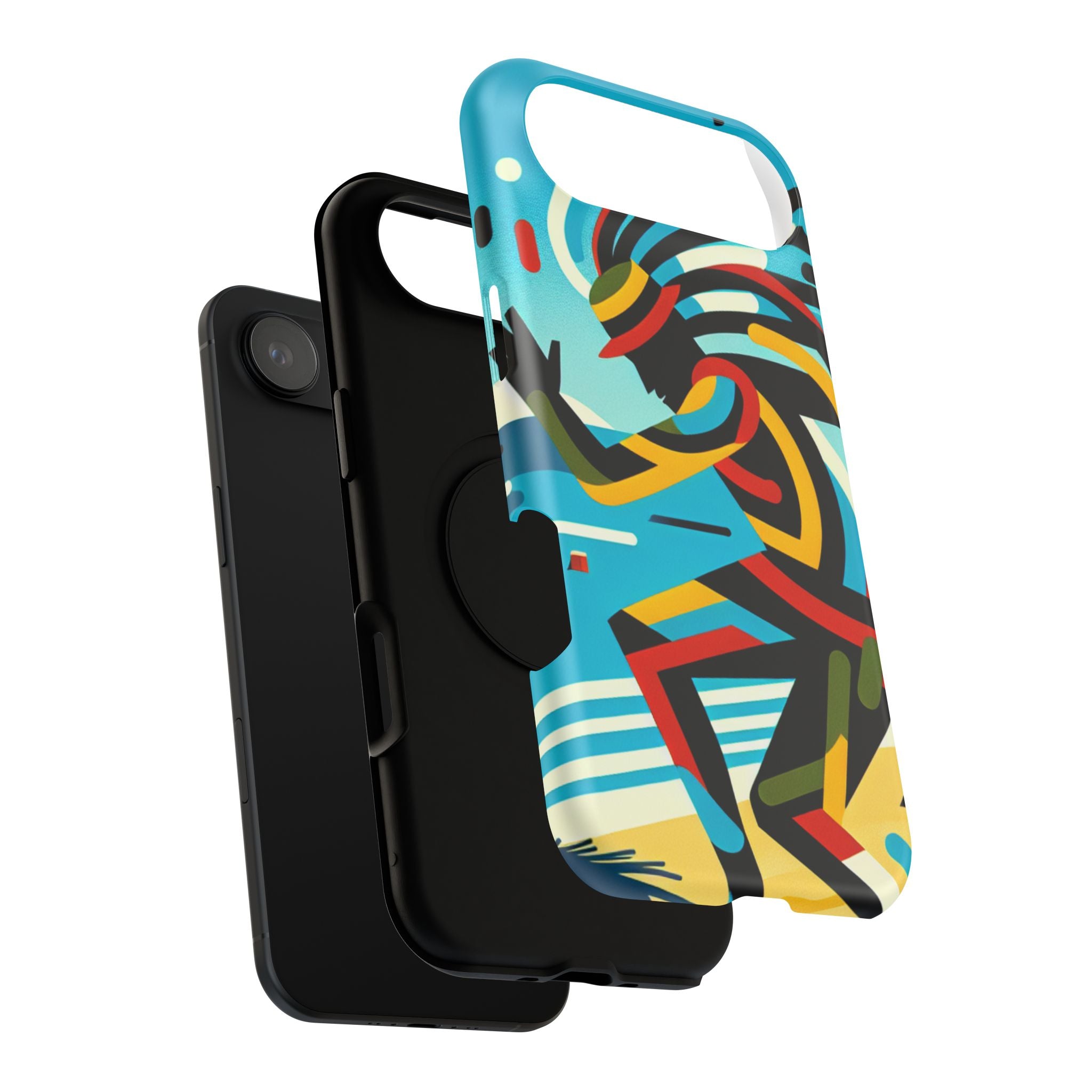 Vibrant Tribal Runner Impact Resistant Phone Case