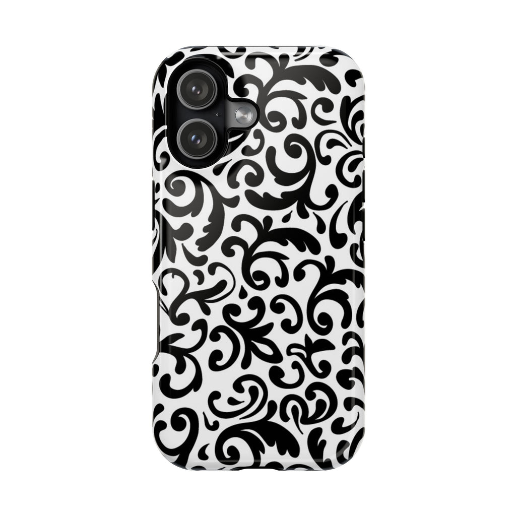 Stylish Black & White Design Phone Case