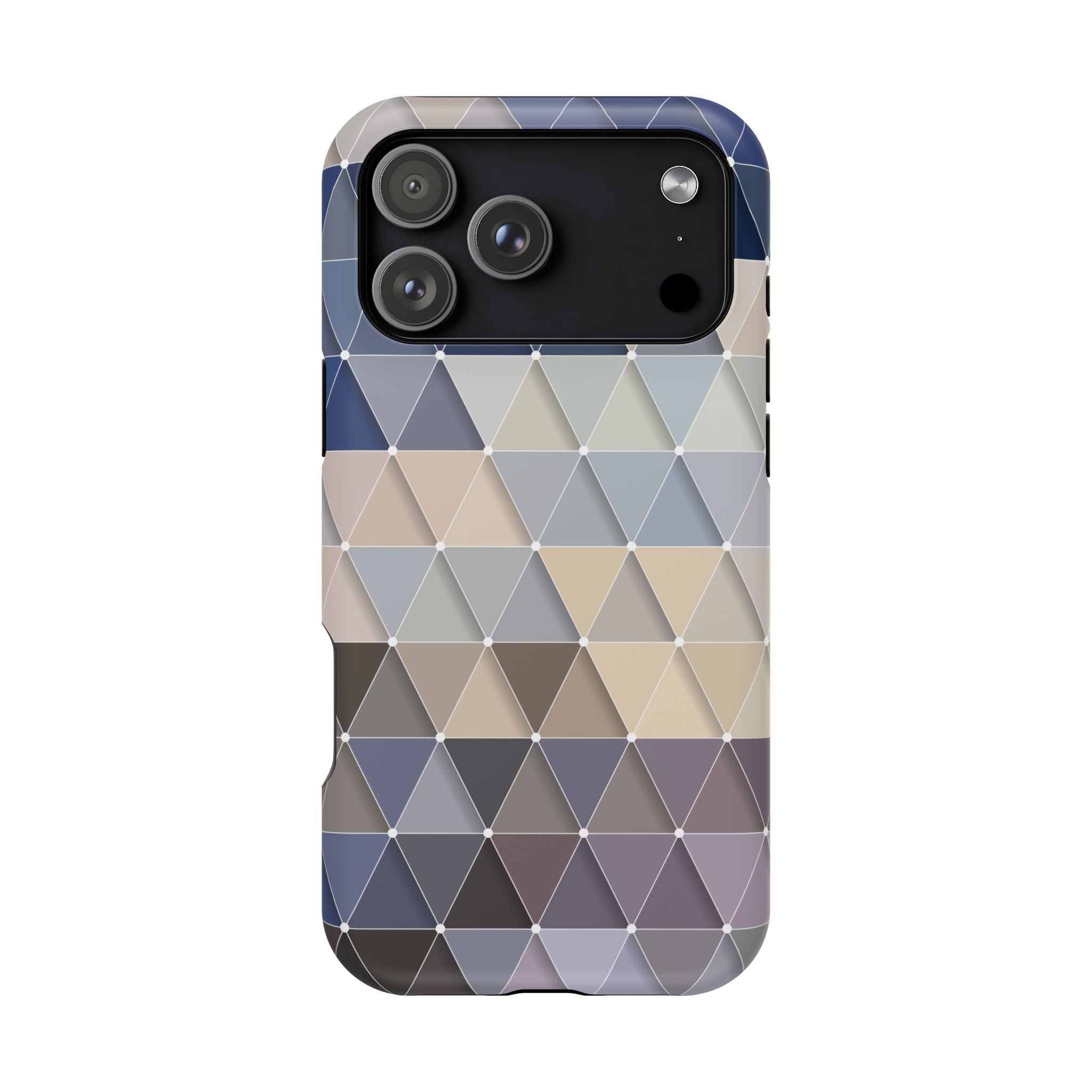 Geometric Phone Case - Stylish Impact-Resistant