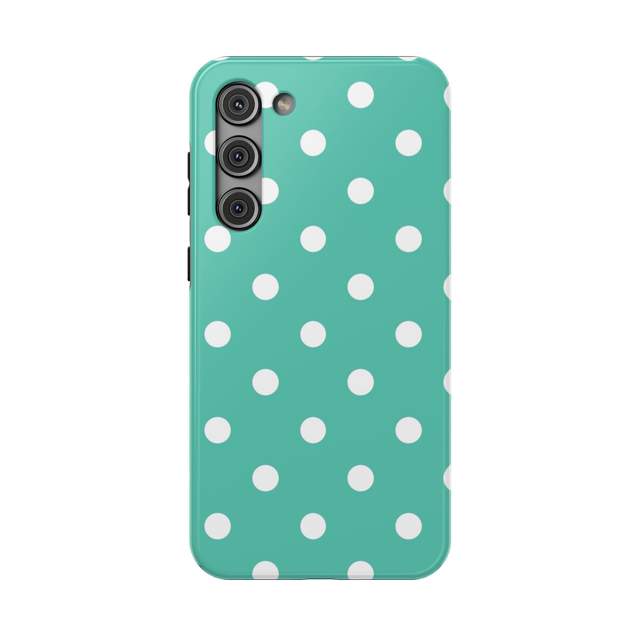 Polka Dot Impact-Resistant Phone Case