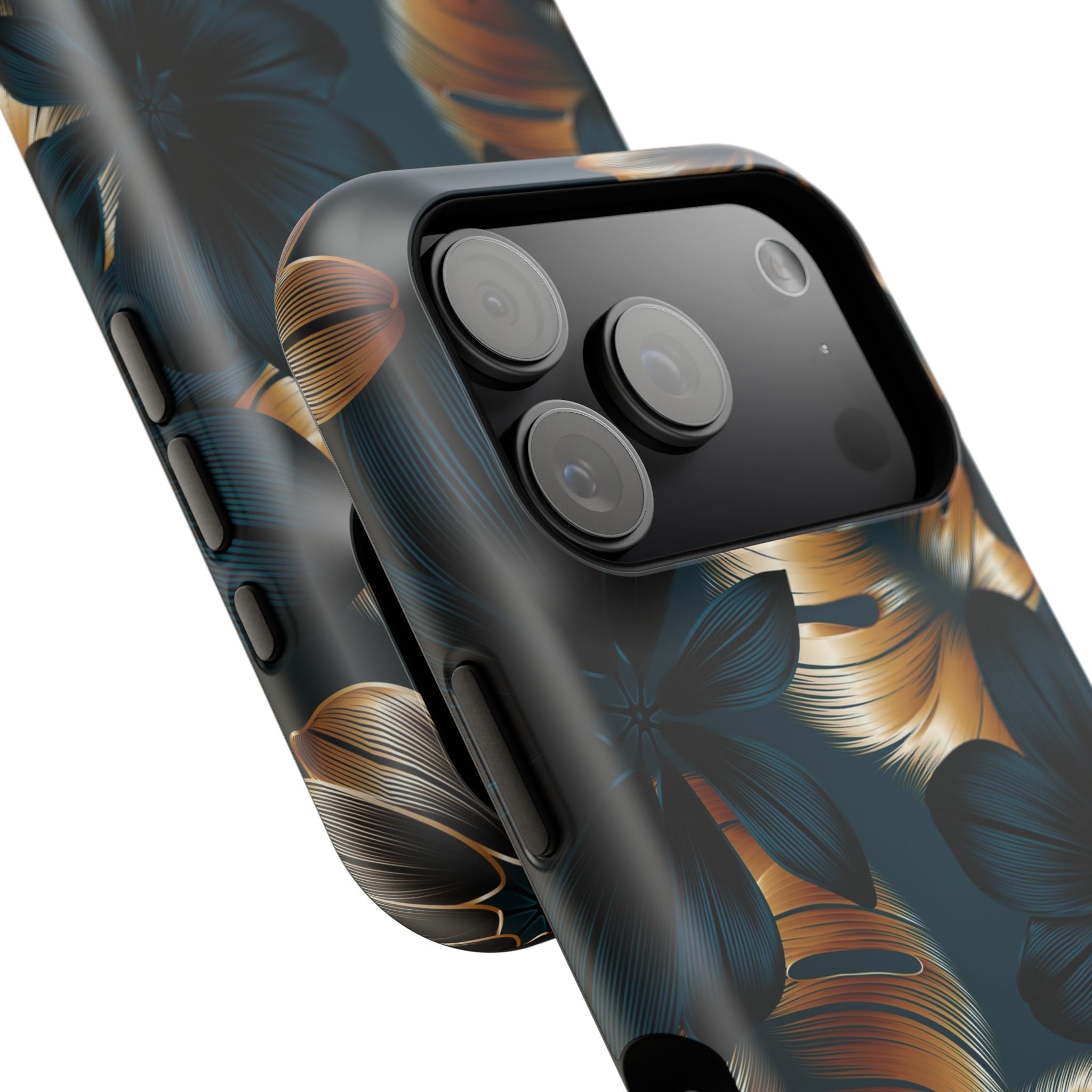 Floral Impact-Resistant Phone Case