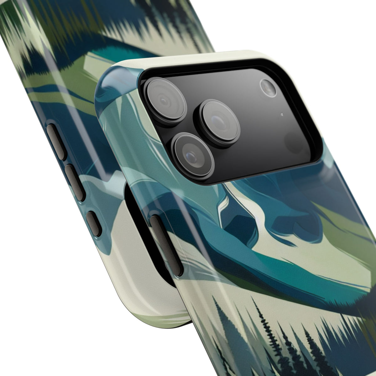 Mountain Lake Phone Case — Impact-Resistant Protective Cover