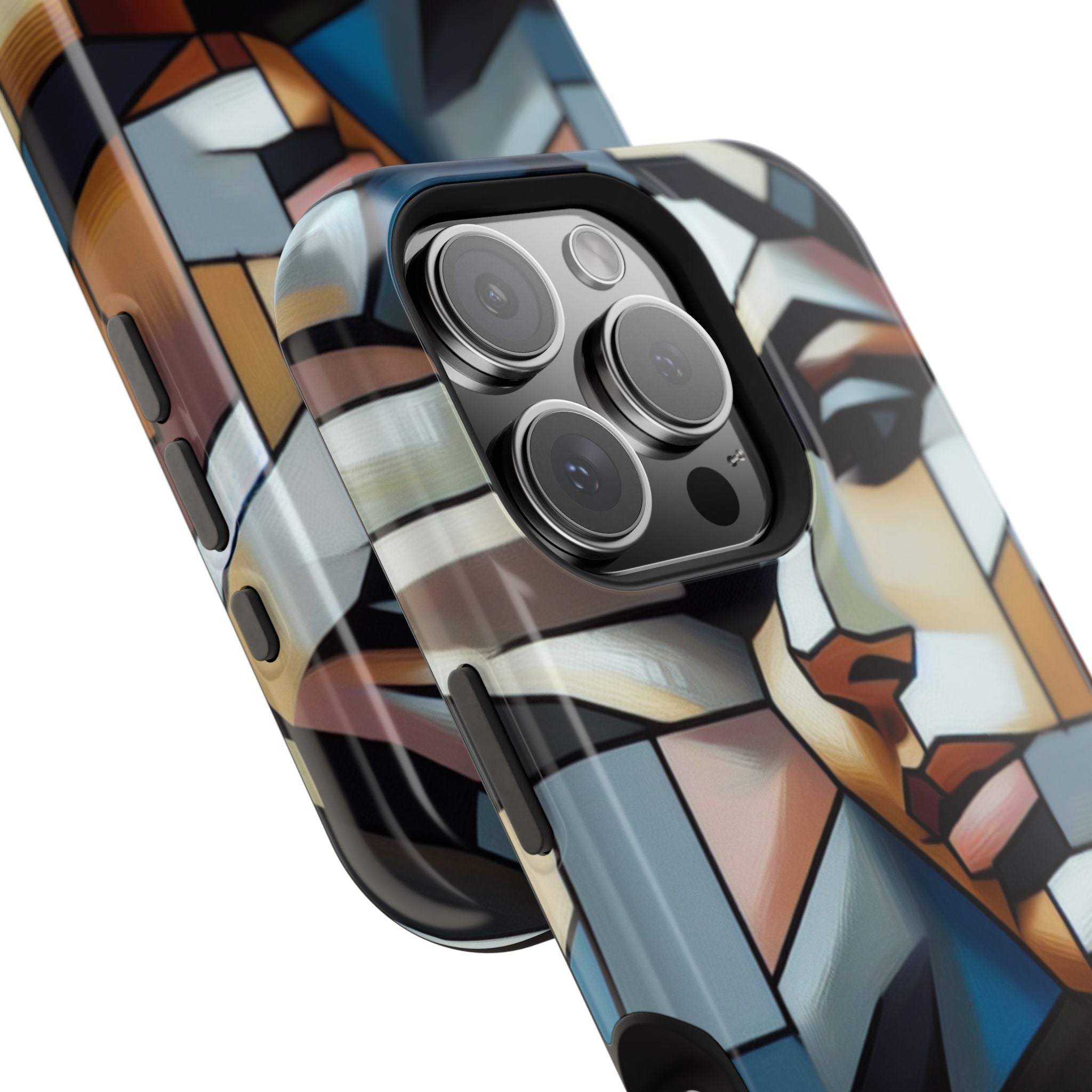 Impact Resistant Case - Woman Abstract Design