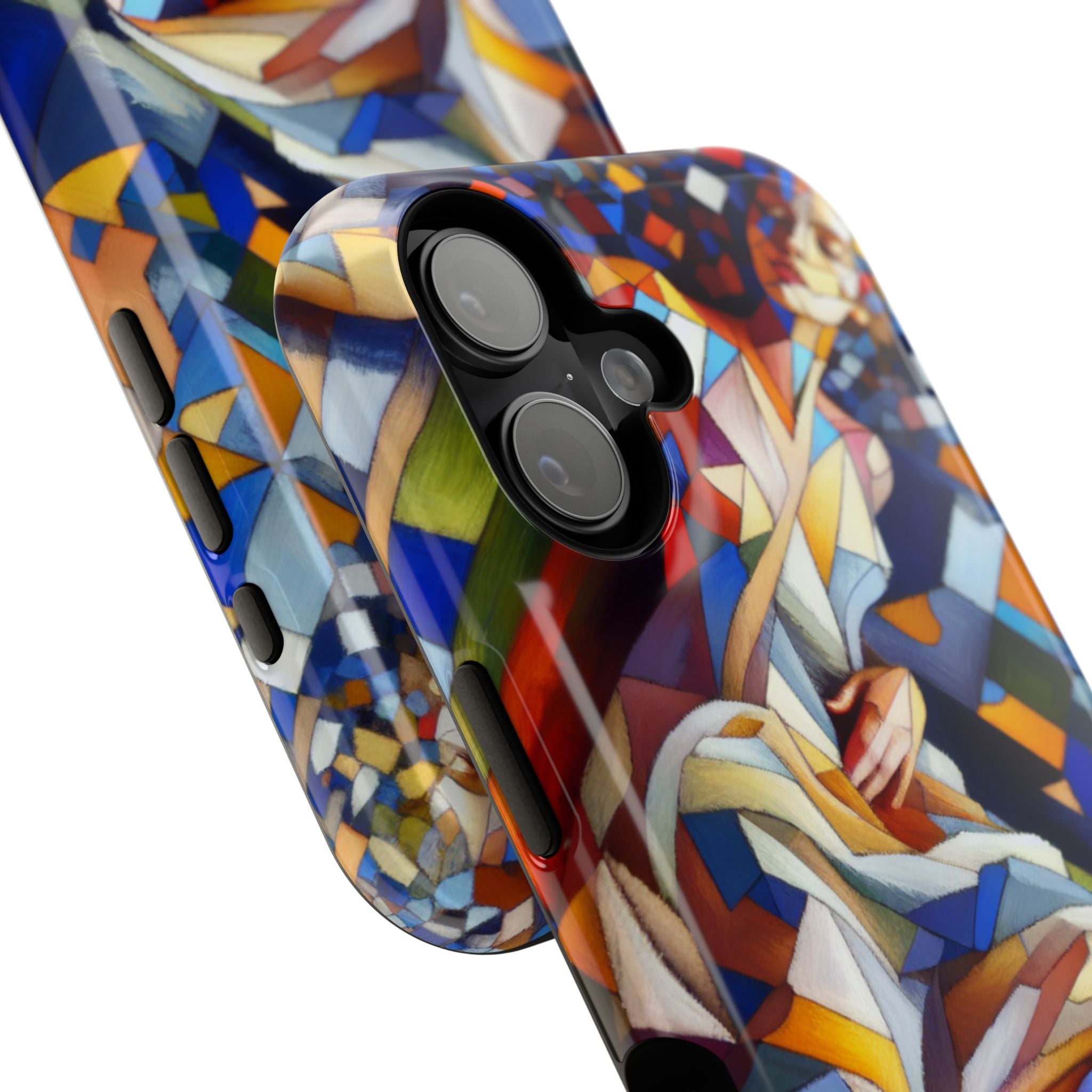 Impact Resistant Phone Case - Beautiful Woman Abstract Design