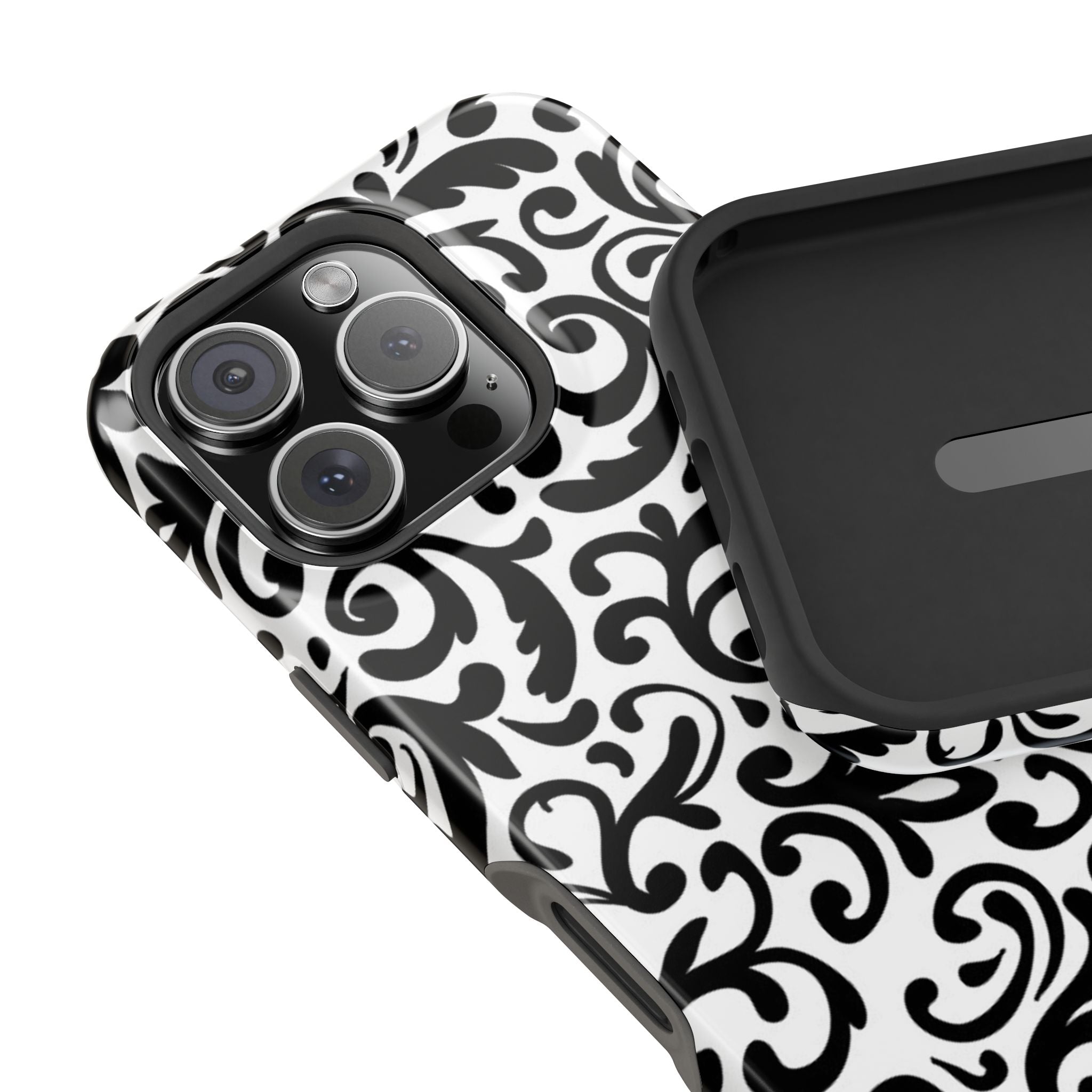 Stylish Black & White Design Phone Case