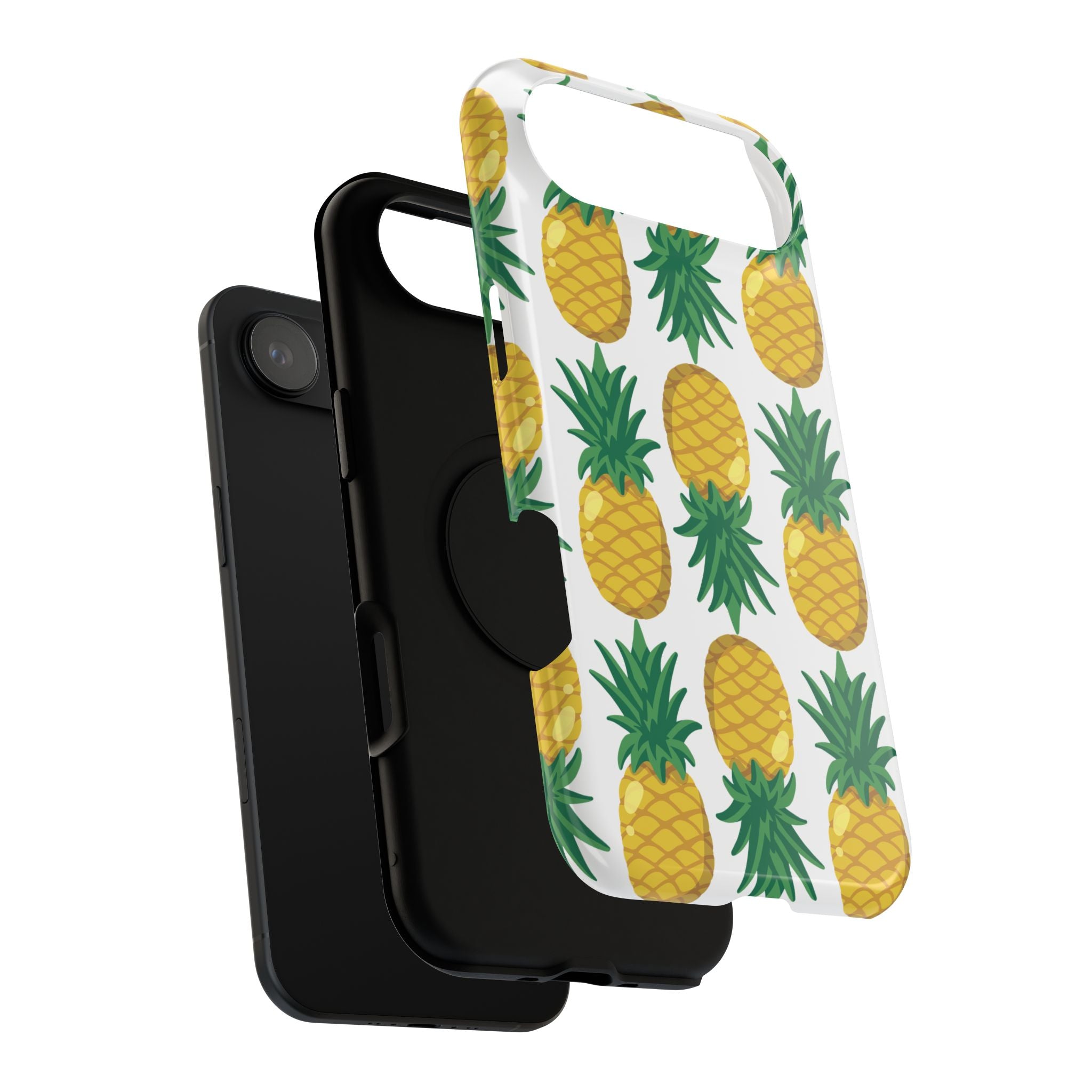 Pineapple Print Phone Case - Impact-Resistant