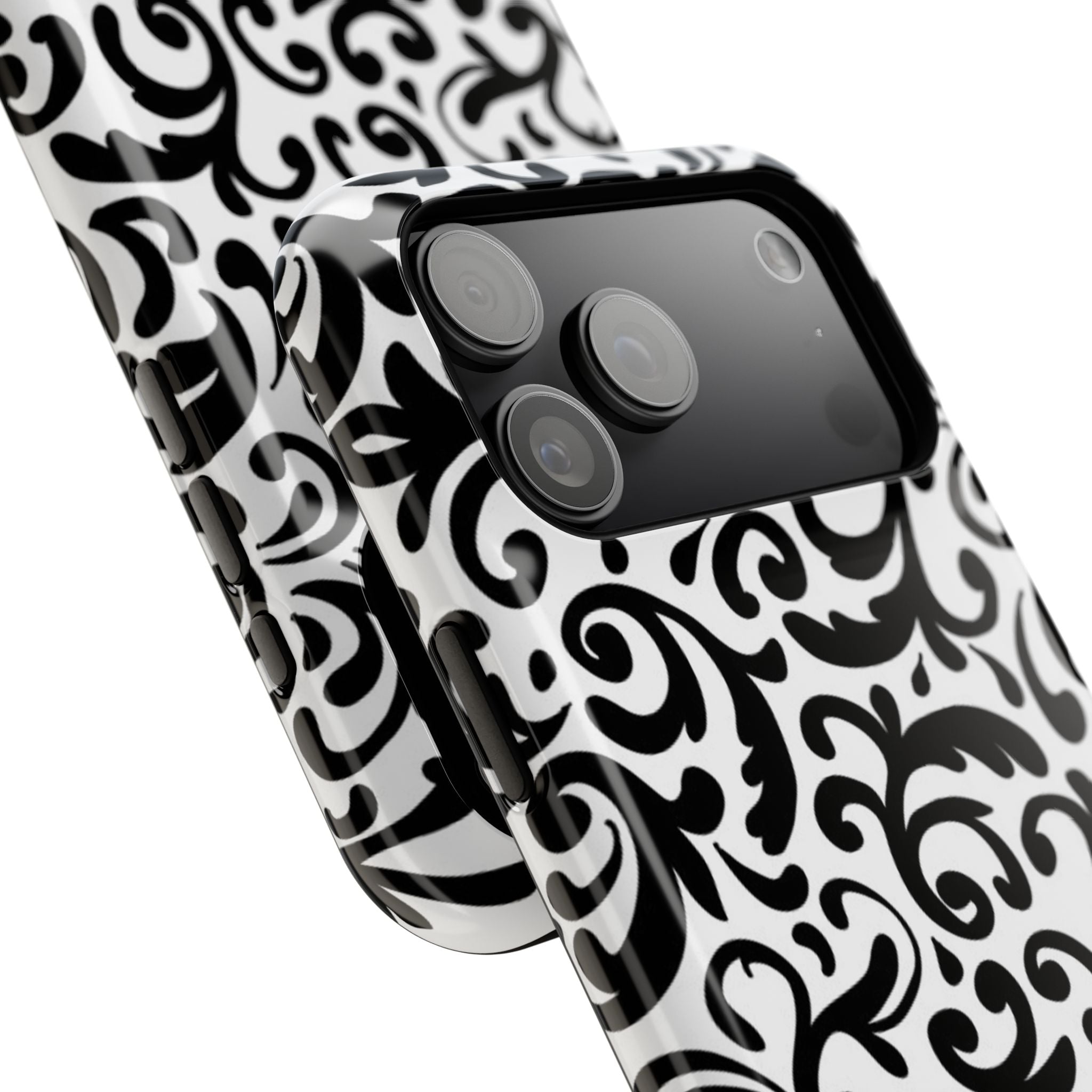 Stylish Black & White Design Phone Case