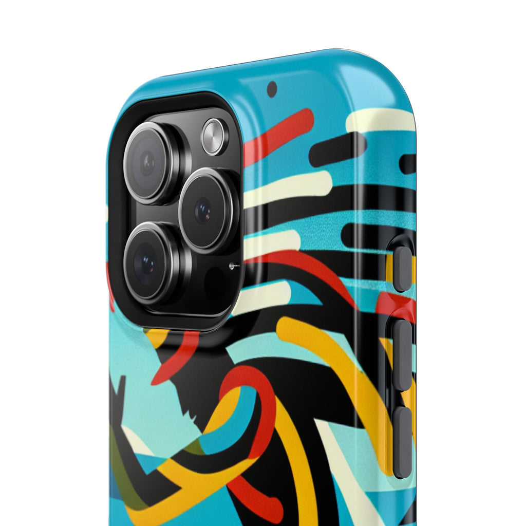 Vibrant Tribal Runner Impact Resistant Phone Case