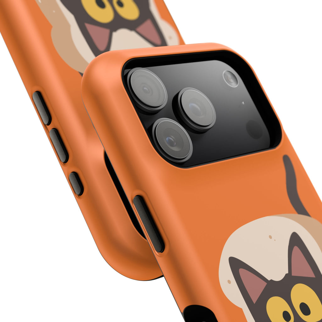 Funny Kitty Impact Resistant Tough Phone Case
