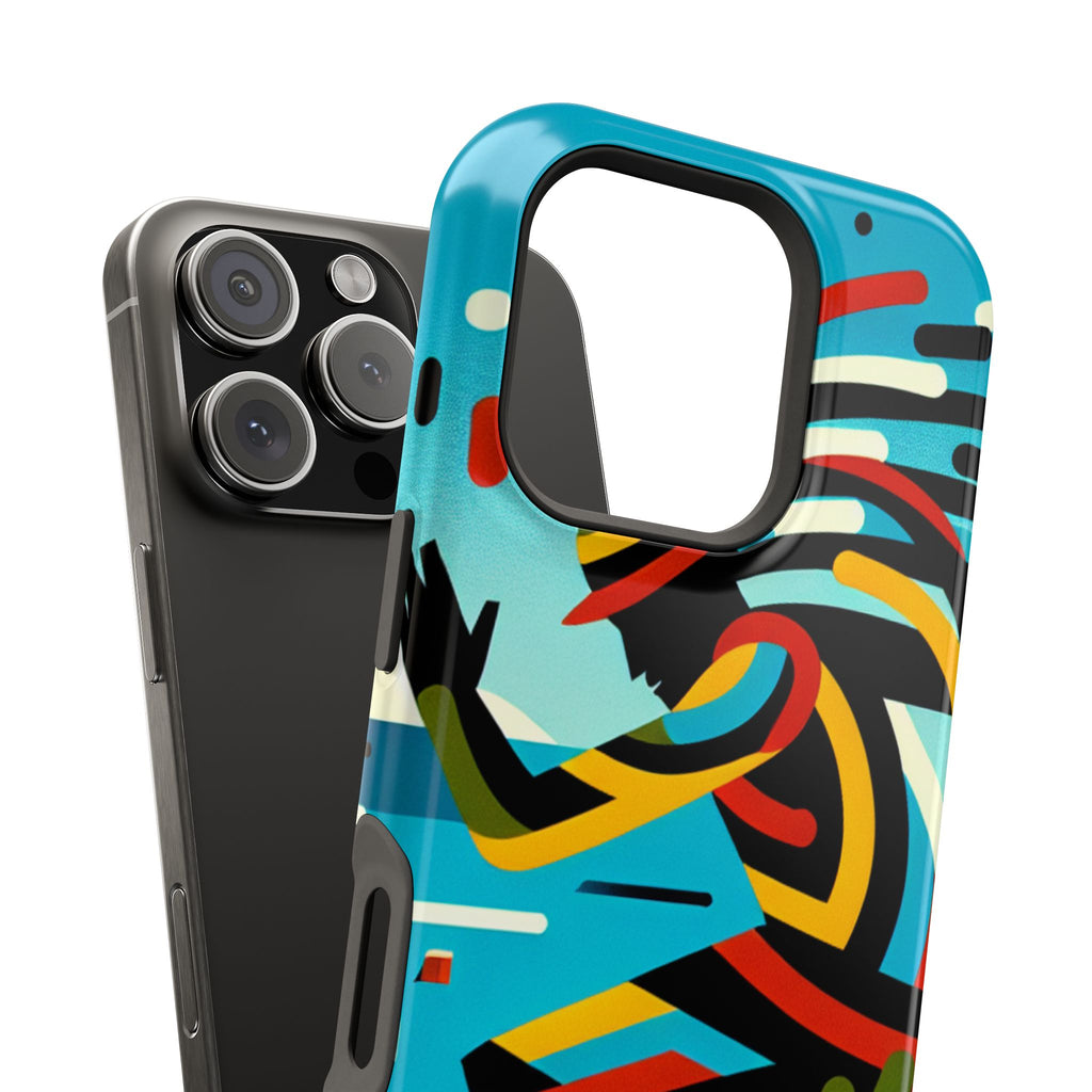 Vibrant Tribal Runner Impact Resistant Phone Case