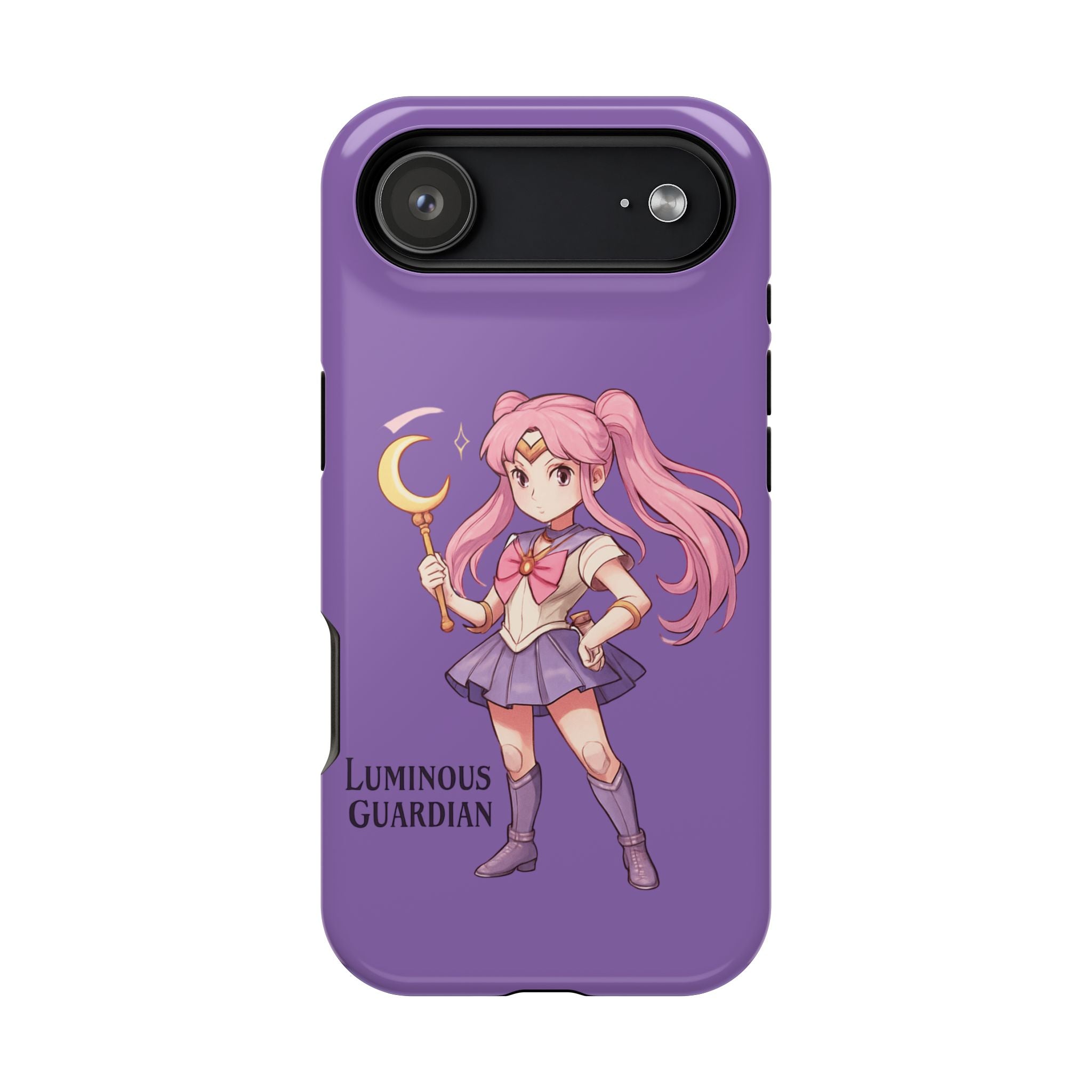 Luminous Guardian Phone Case, Impact-Resistant