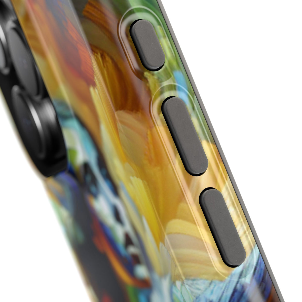 Impact-Resistant Phone Case — Colorful Surreal Mermaid Art