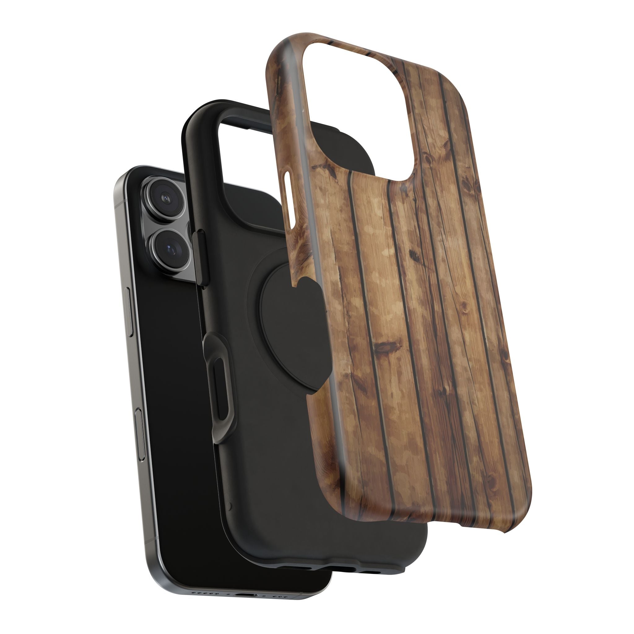 Rustic Wood Phone Case | Impact-Resistant