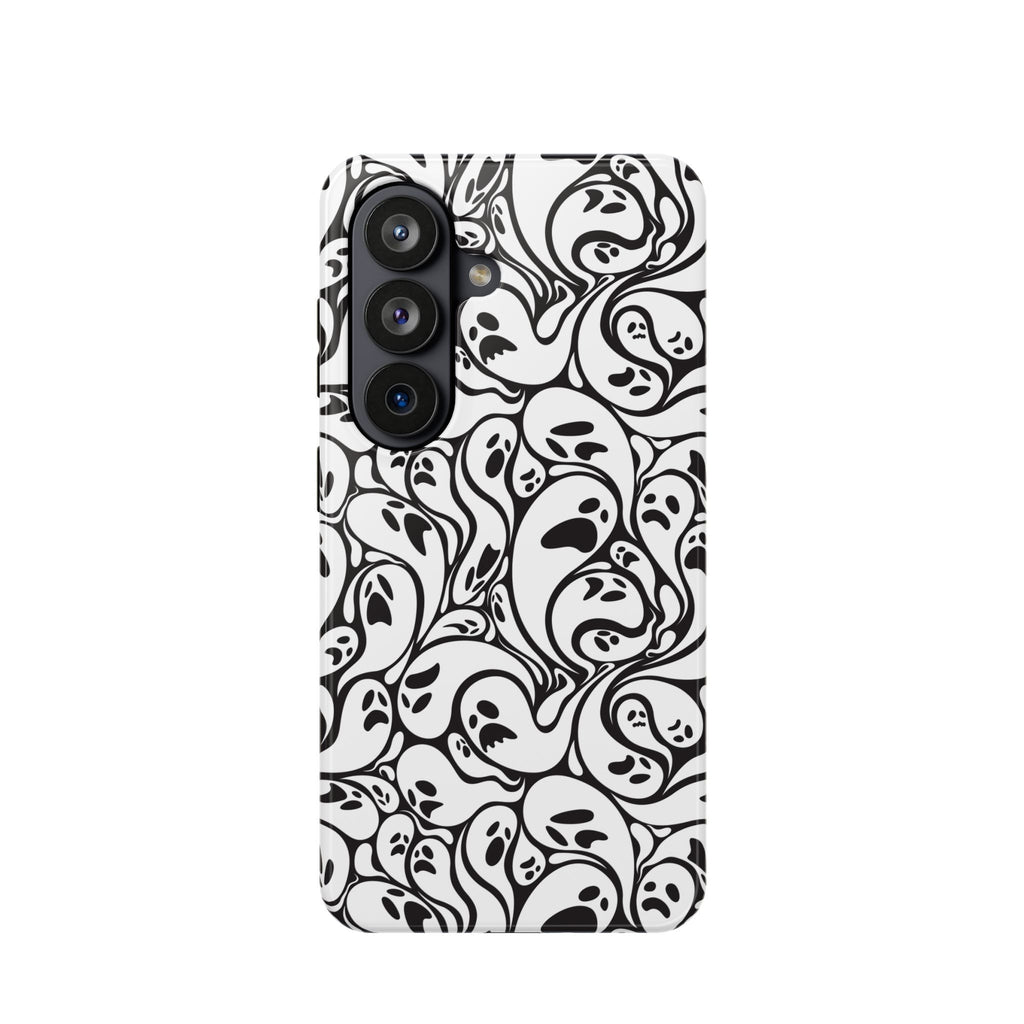 Halloween Ghostly Vibes Impact-Resistant Phone Case