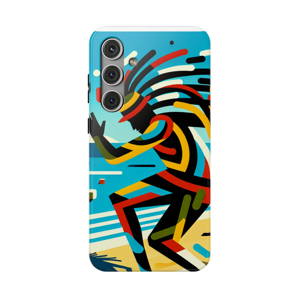 Vibrant Tribal Runner Impact Resistant Phone Case