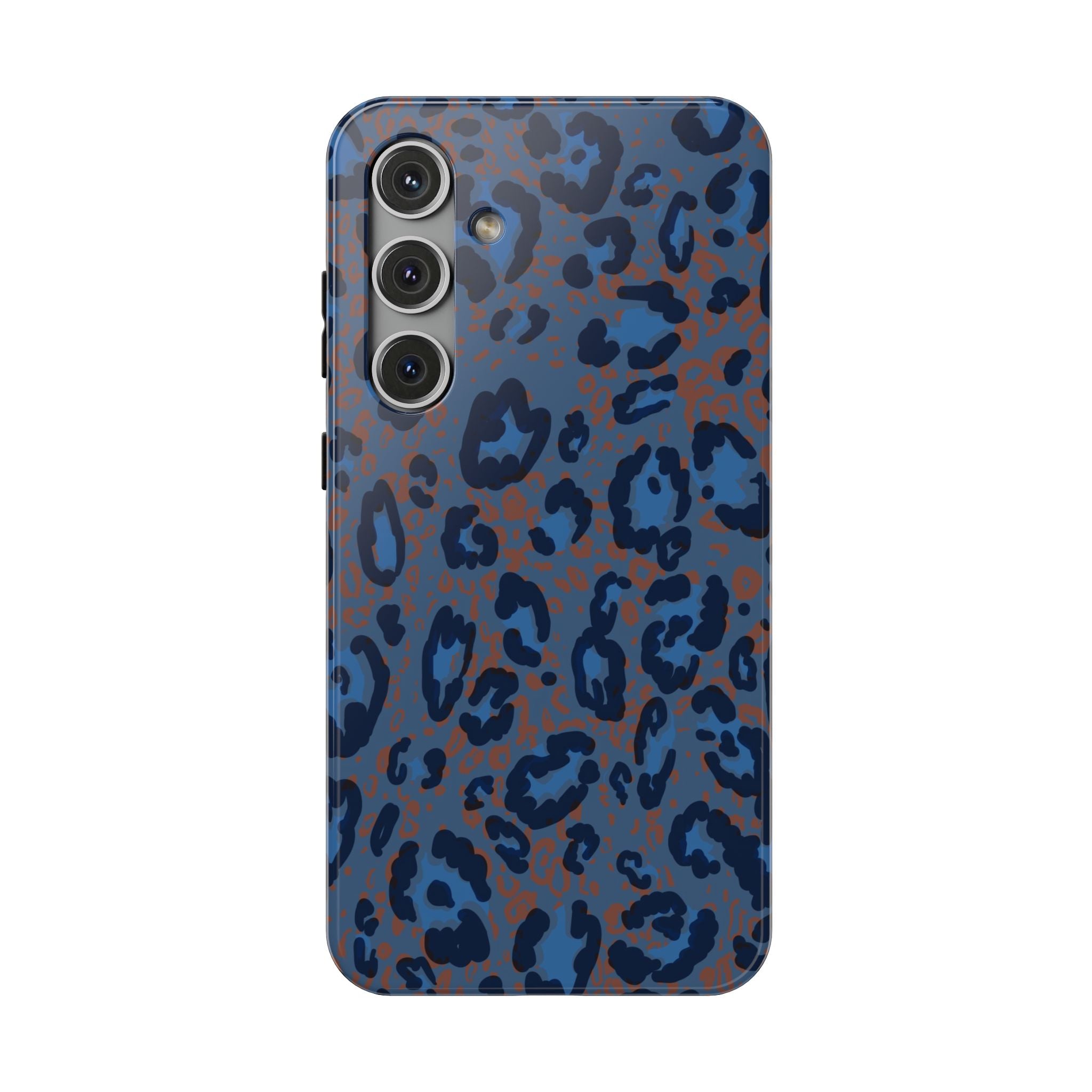 Leopard Print Phone Case, Impact-Resistant