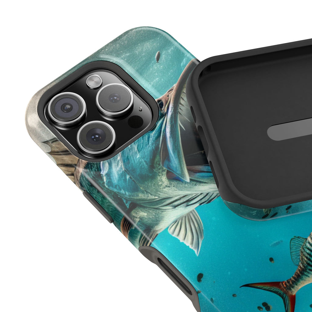 Phone Case — Realistic Barracuda Underwater Impact-Resistant Phone Case