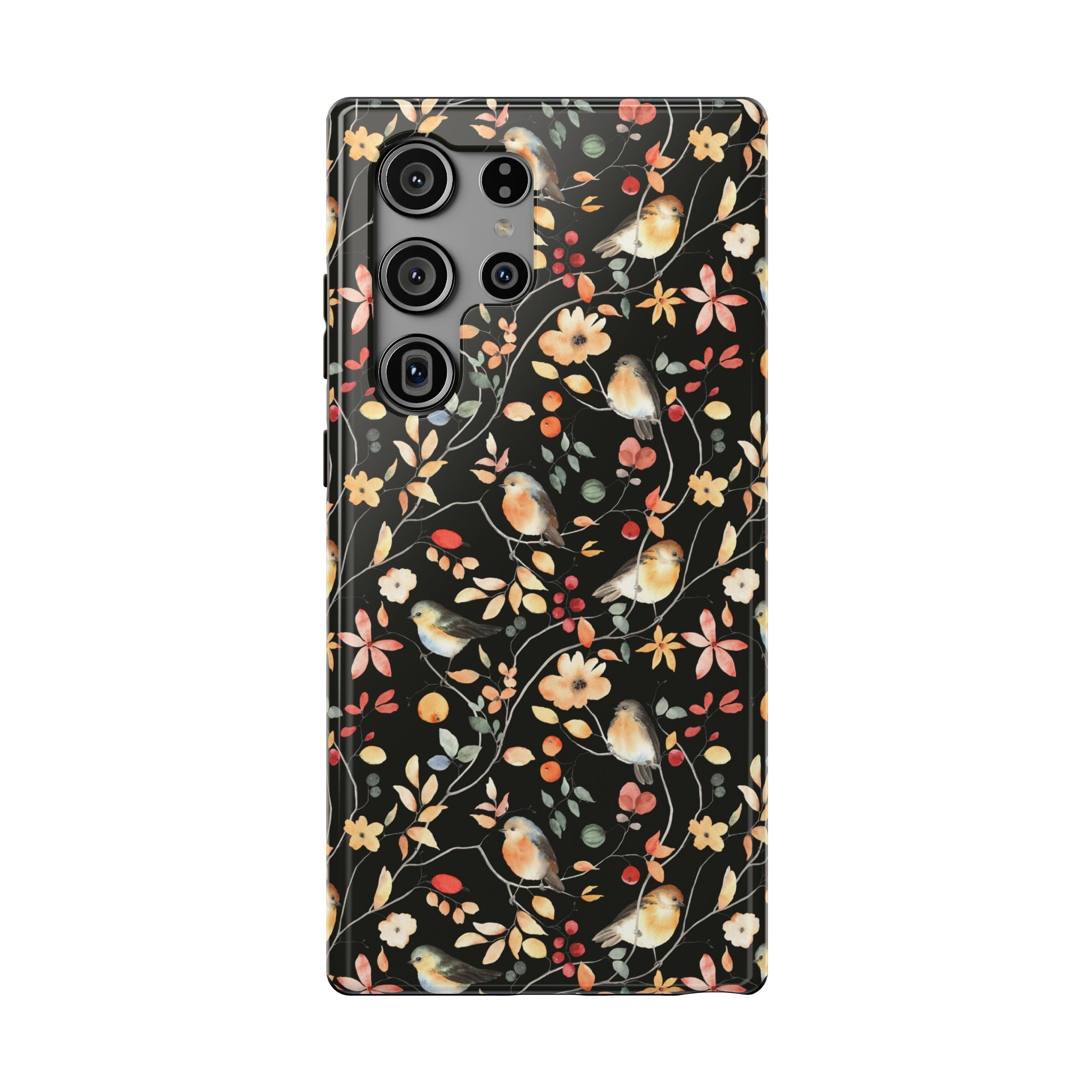 Floral Impact-Resistant Phone Case