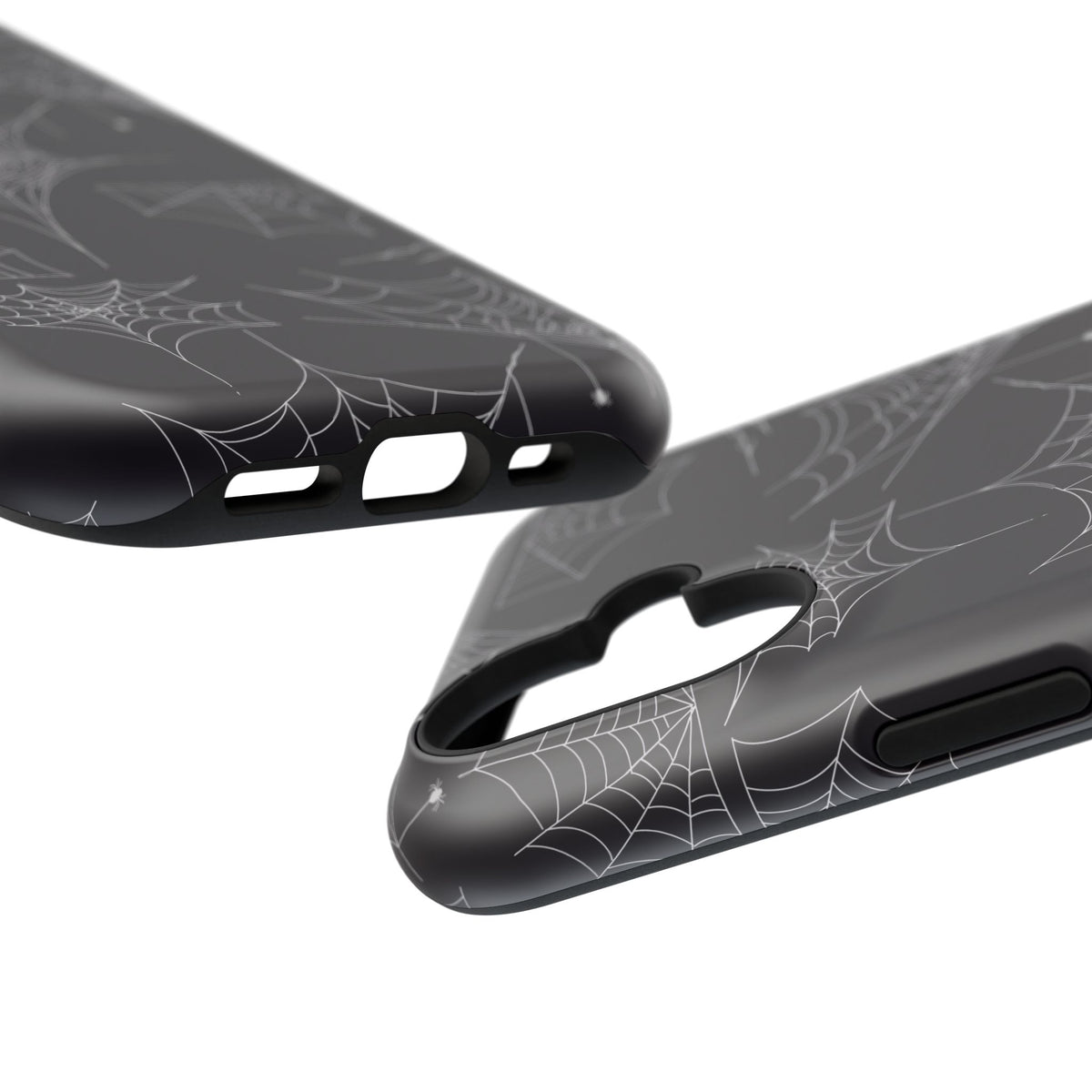 Spider Web Gothic Halloween Protective Cover for iPhones and Galaxy Phones