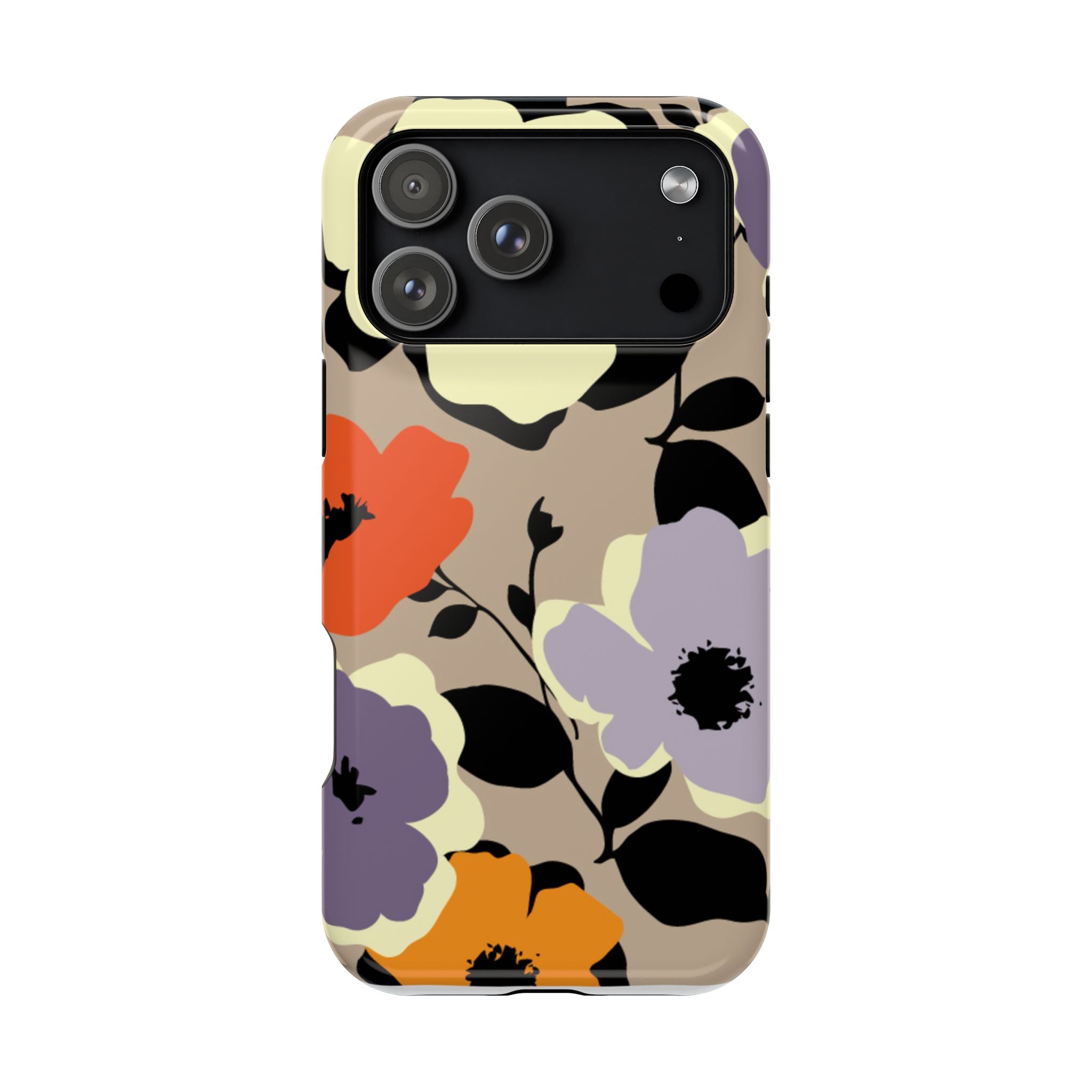 Floral Impact-Resistant Phone Case