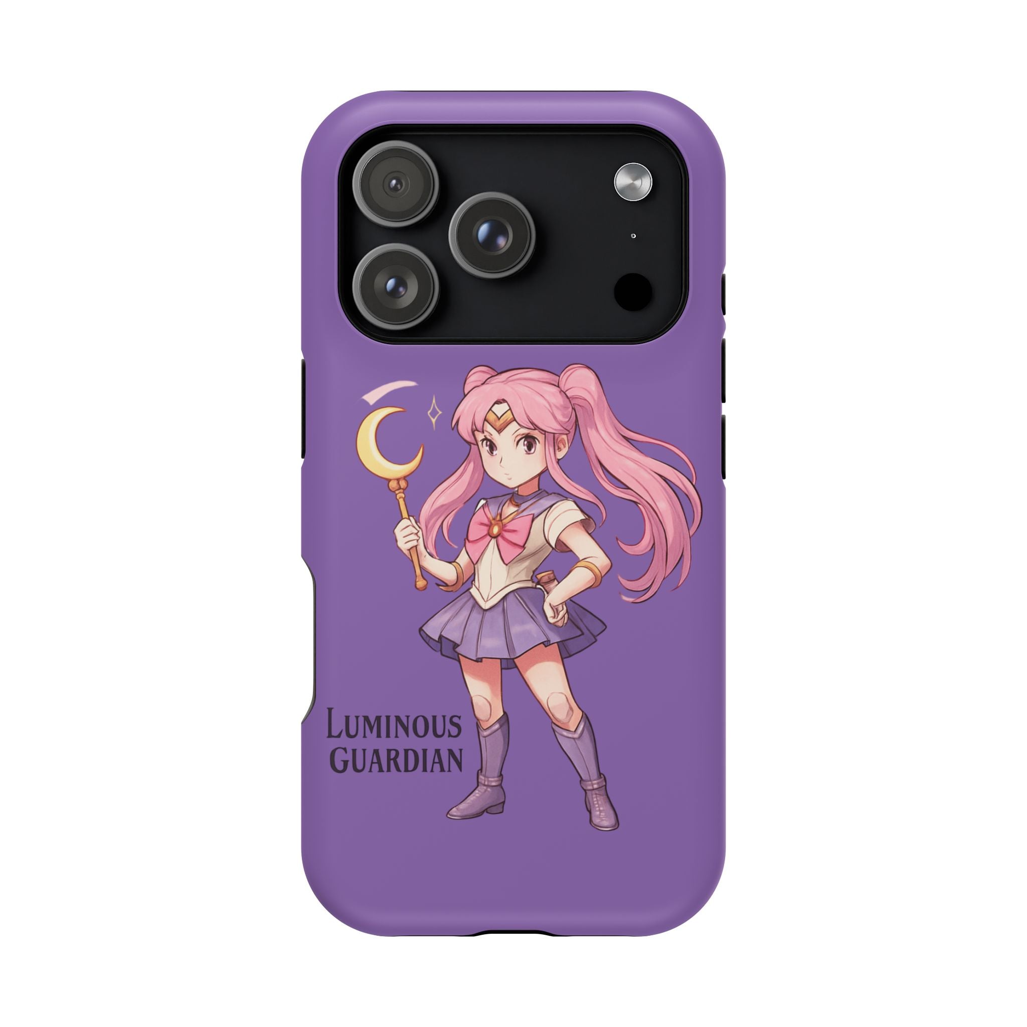 Luminous Guardian Phone Case, Impact-Resistant