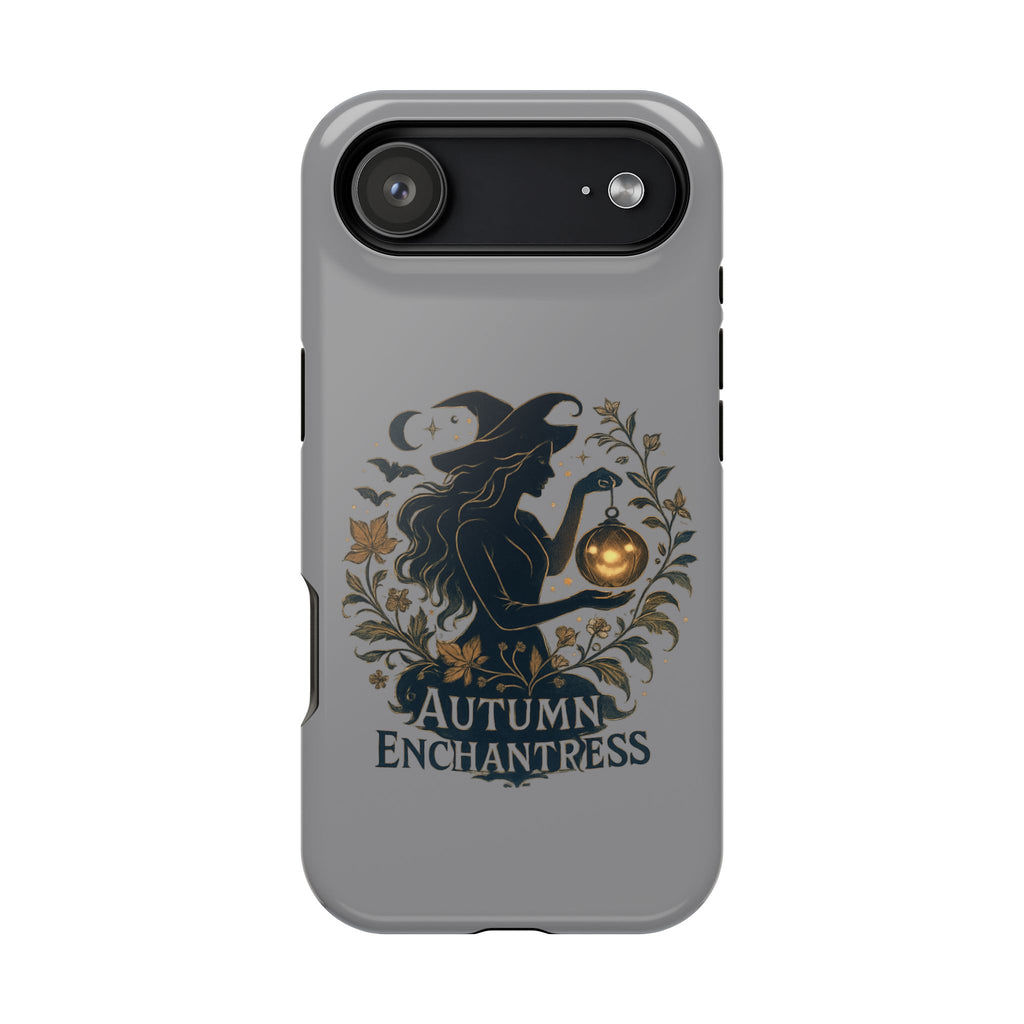 Autumn Enchantress Phone Case — Impact-Resistant Halloween Witch Design