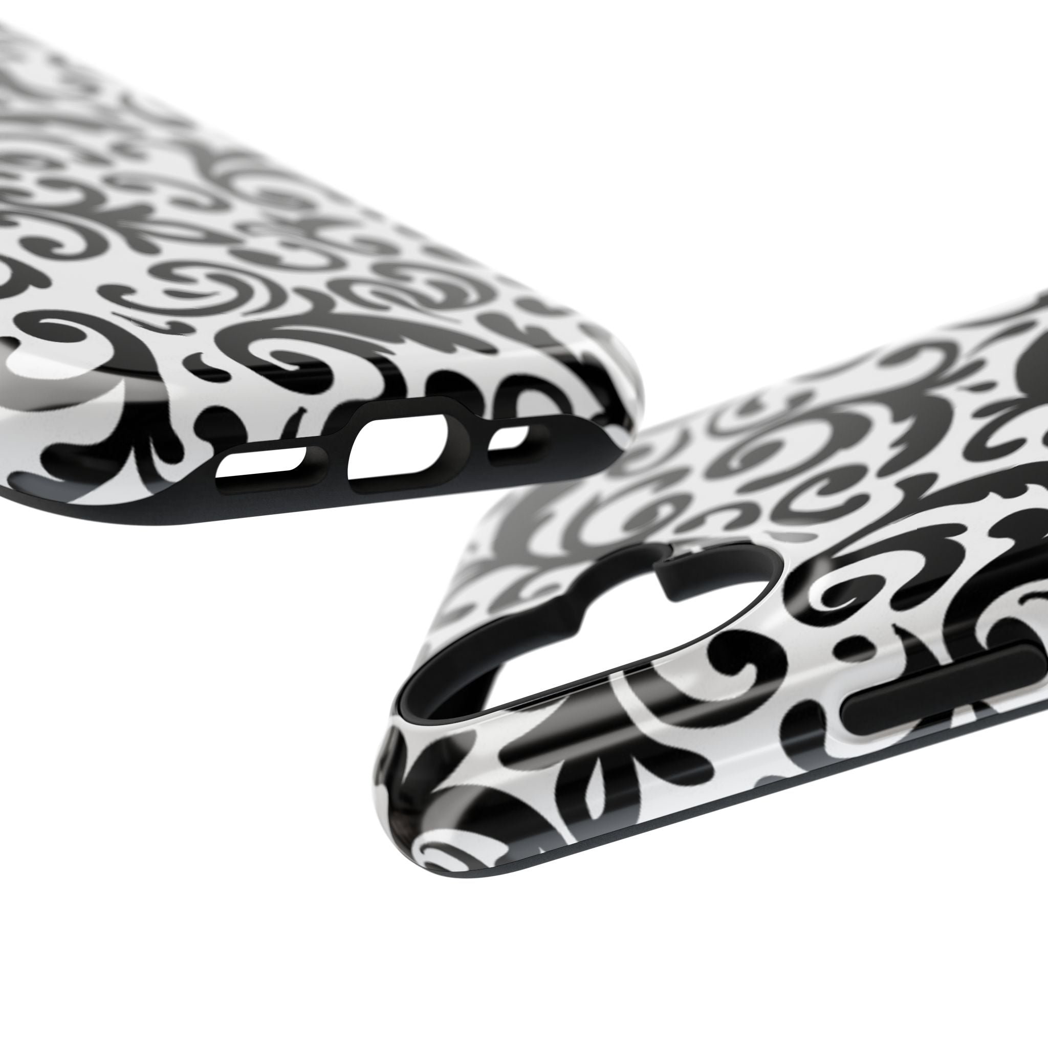 Stylish Black & White Design Phone Case