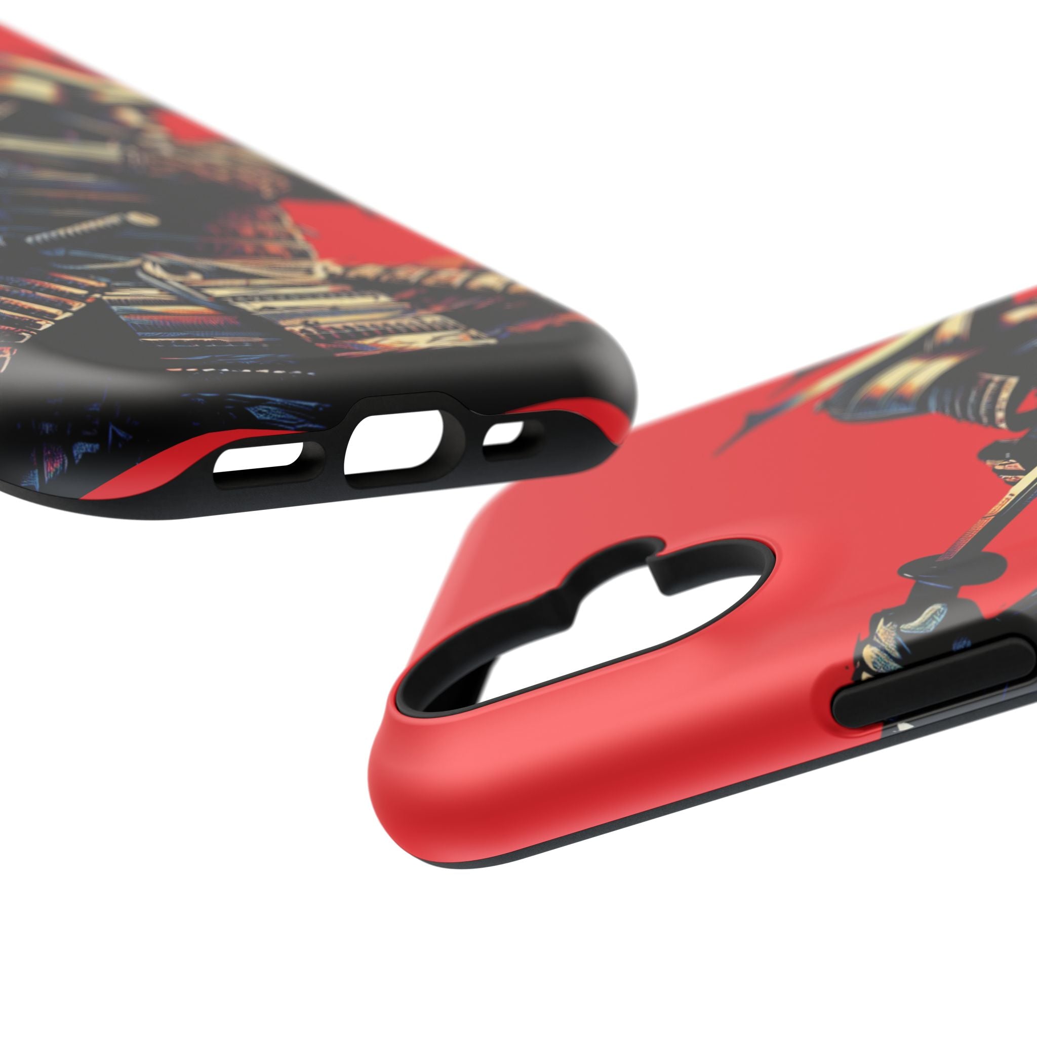 Impact Resistant Phone Case - Samurai Red Warrior