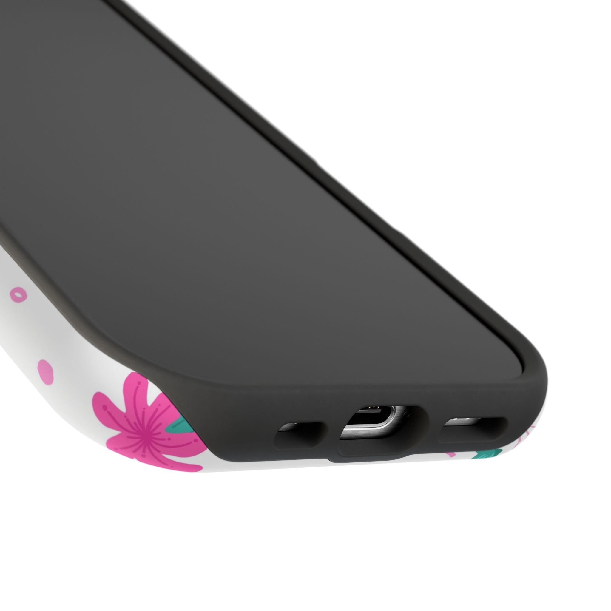 Cactus Pattern Impact Resistant Phone Case