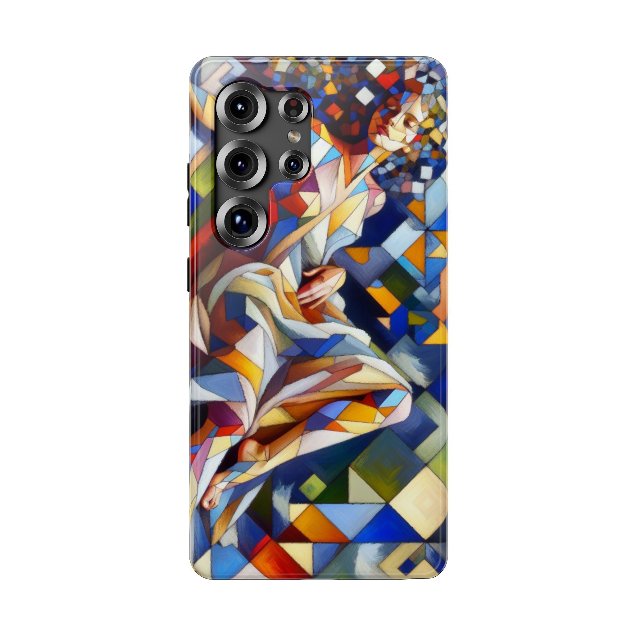 Impact Resistant Phone Case - Beautiful Woman Abstract Design